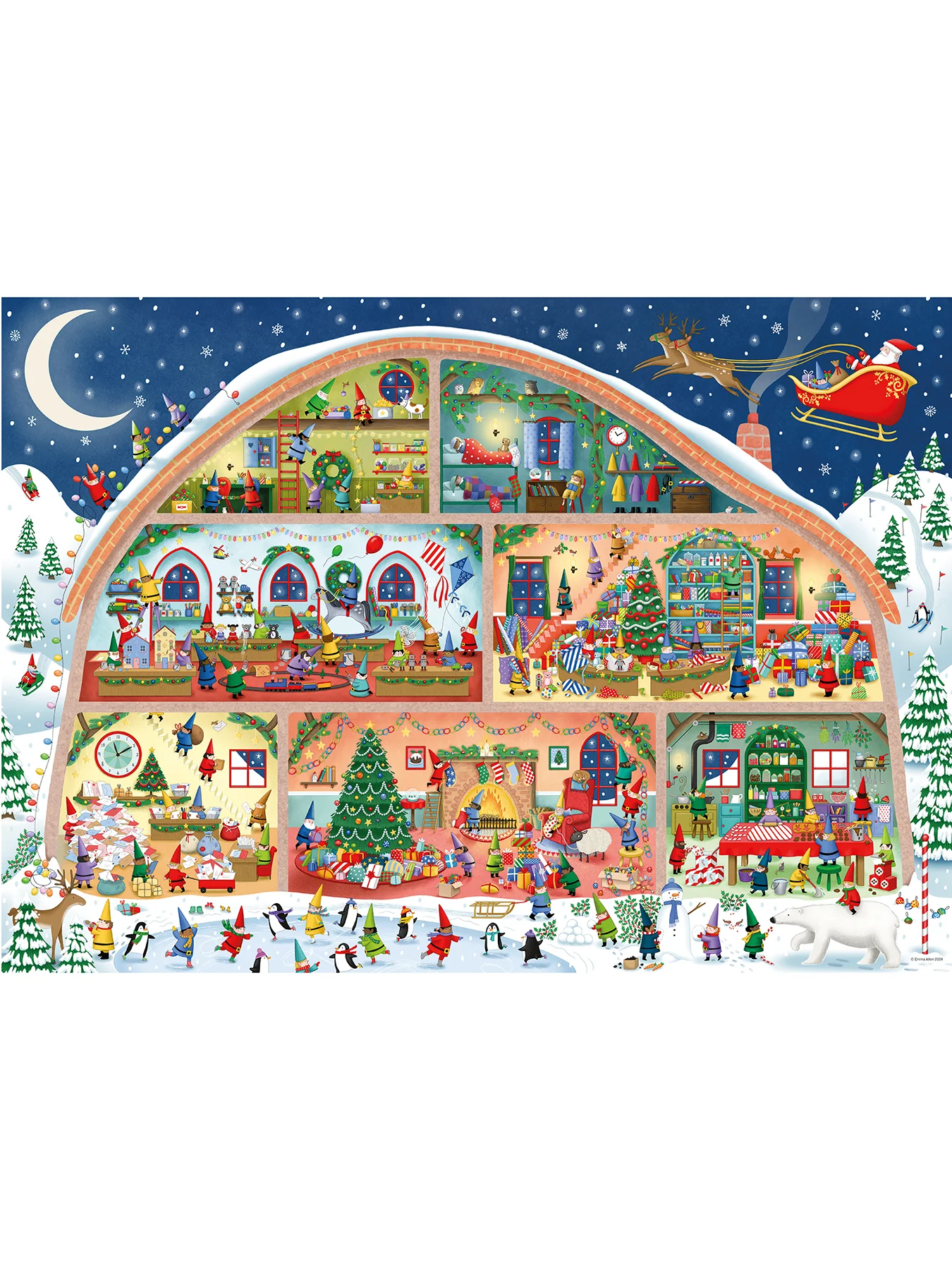 Santas Workshop 1000pc - Image 2