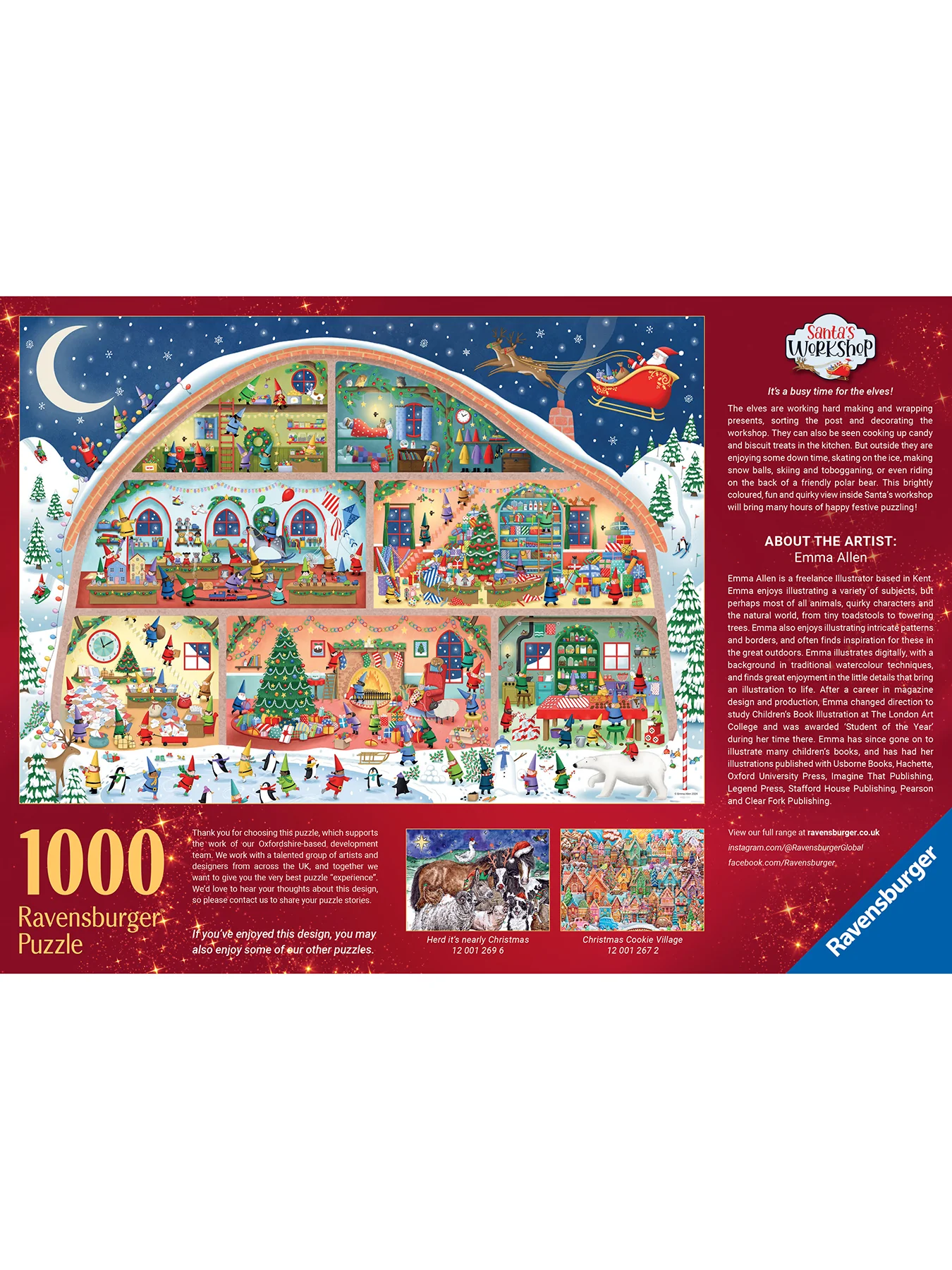 Santas Workshop 1000pc - Image 3