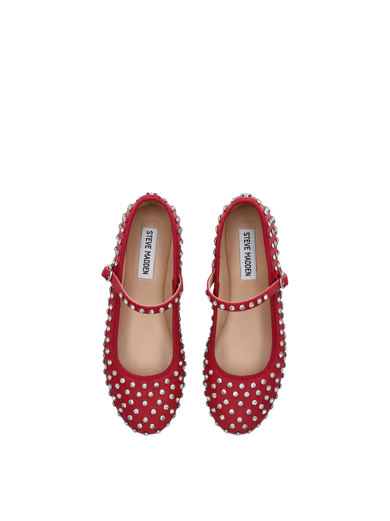 Vinetta Ballerina Flats Red - Image 2
