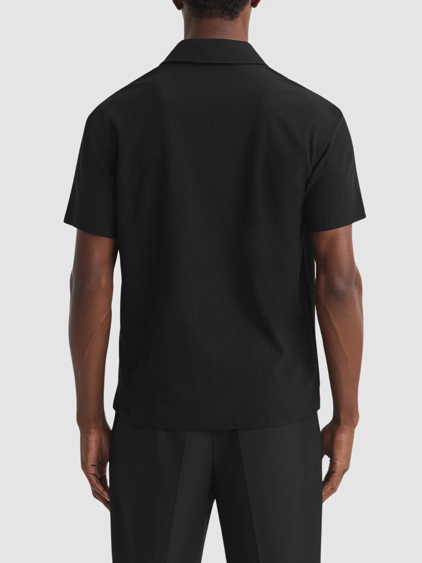 Hunt Textured Cuban Collar Shirt - Image 2