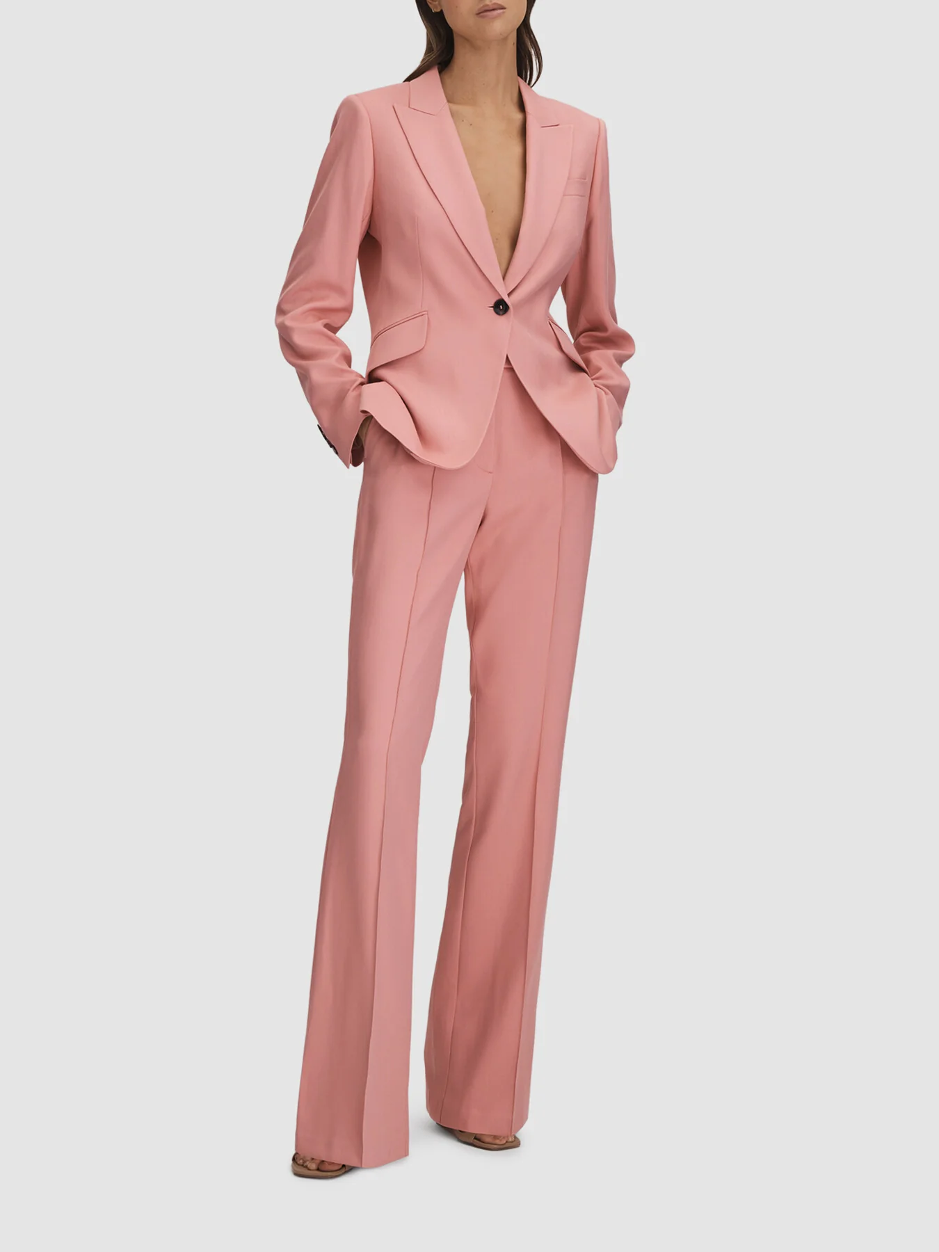 Millie Tailored Single Breasted Suit Blazer - Image 5