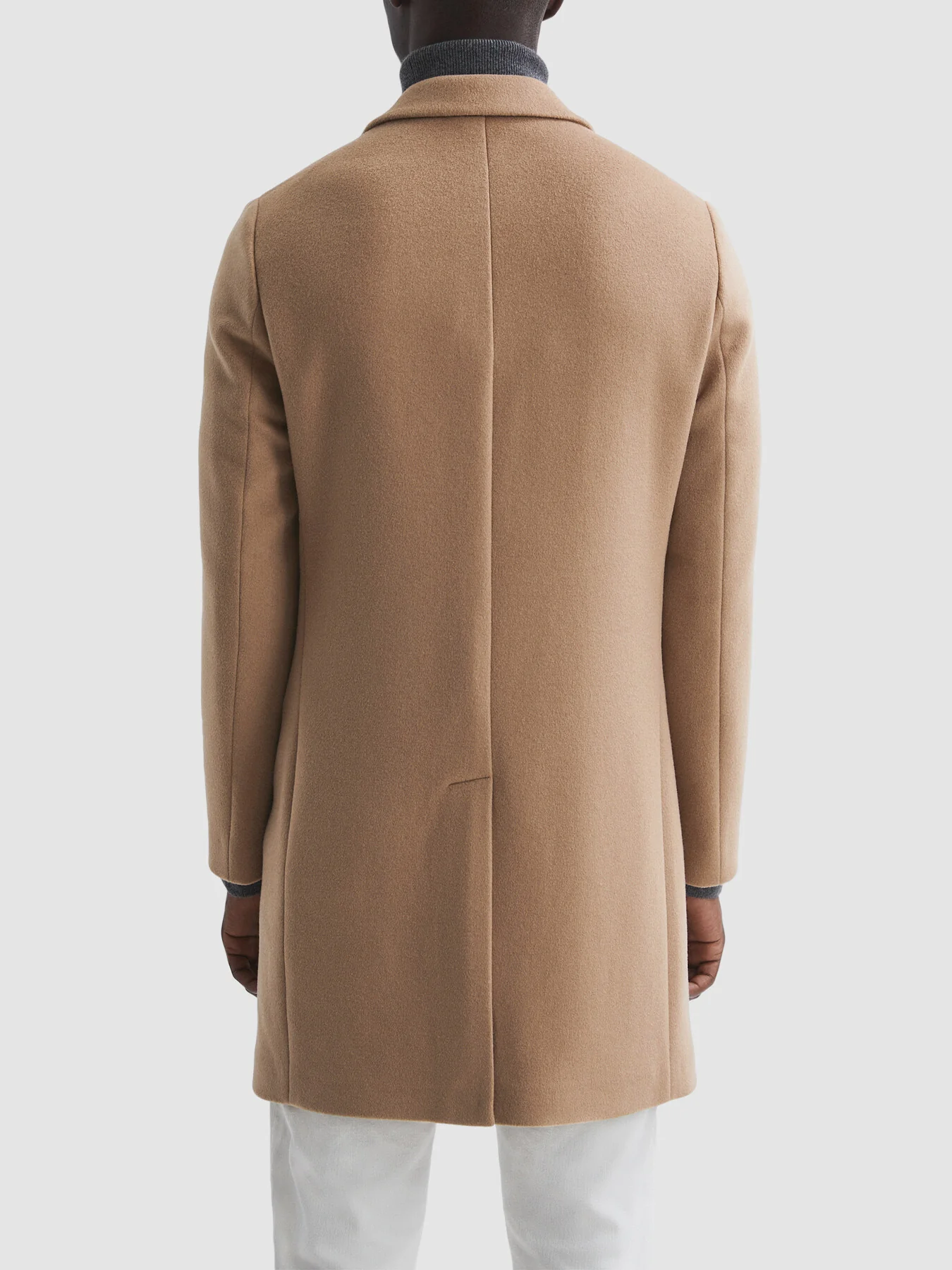 Gable Single Breasted Wool Overcoat - Image 2