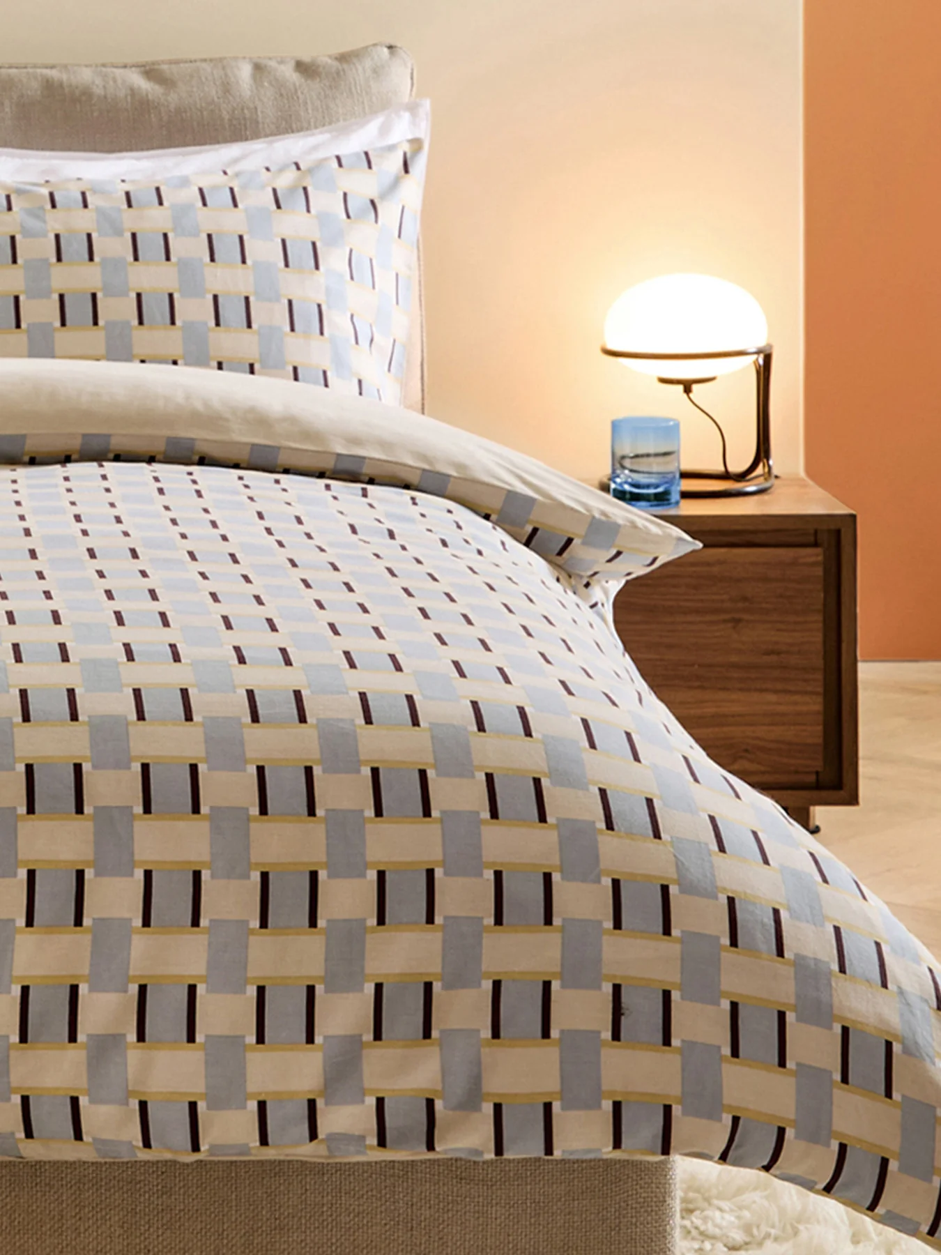 Finnur Duvet Set Brown - Image 2