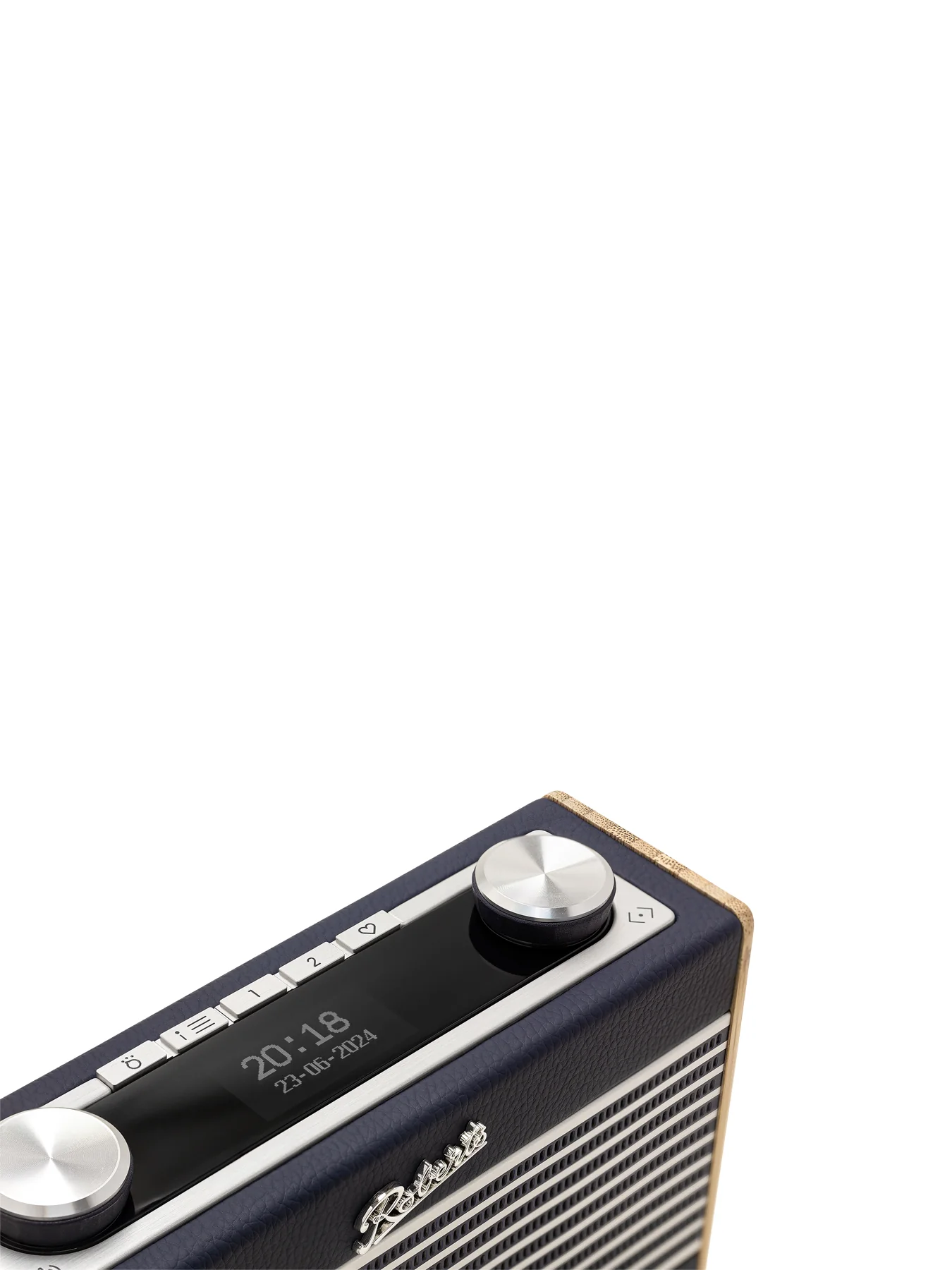 ROBERTS Rambler Uno Portable DAB+/FM Retro Bluetooth Radio Navy Blue - Image 3