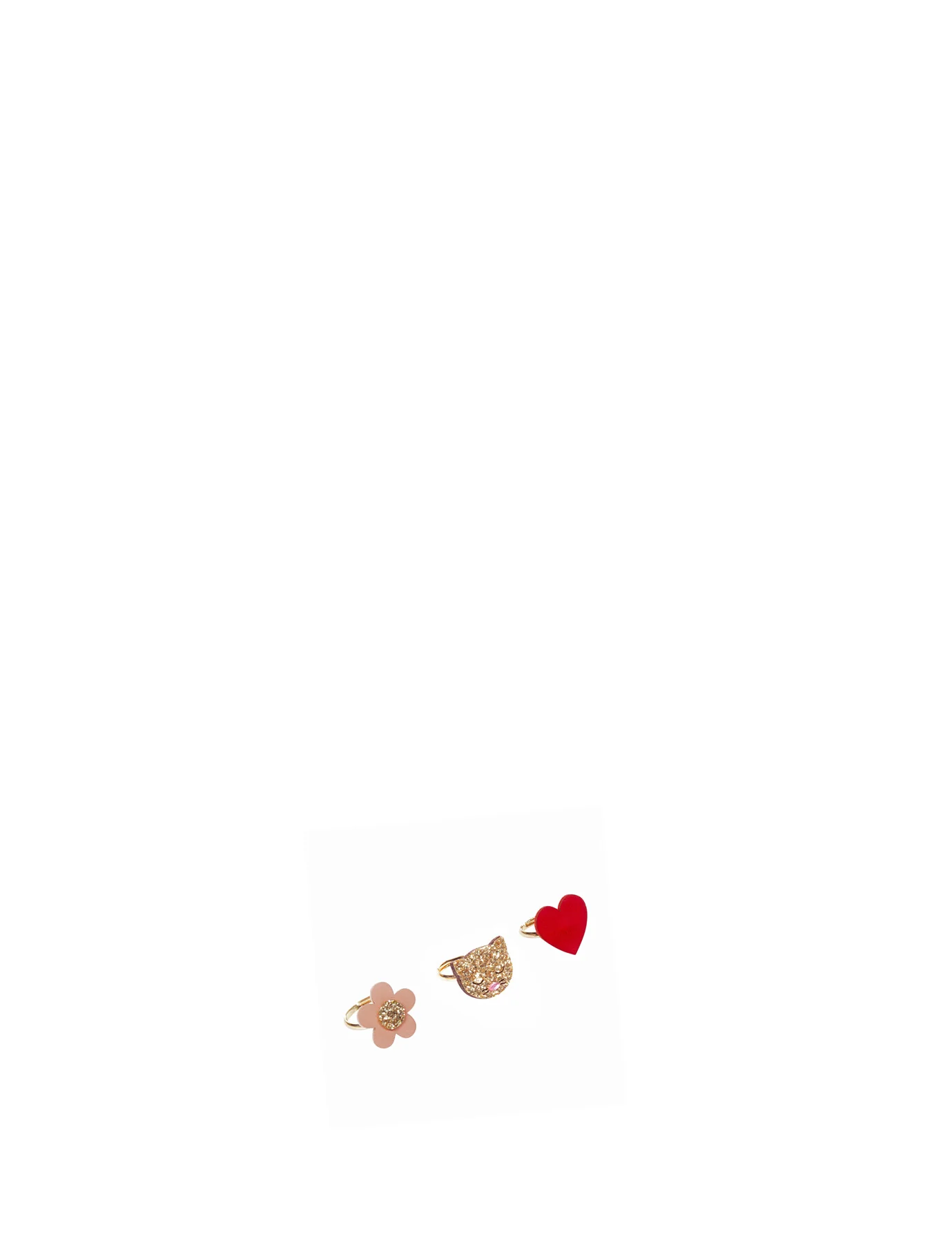 Clara Cat Ring Set Pink - Image 2