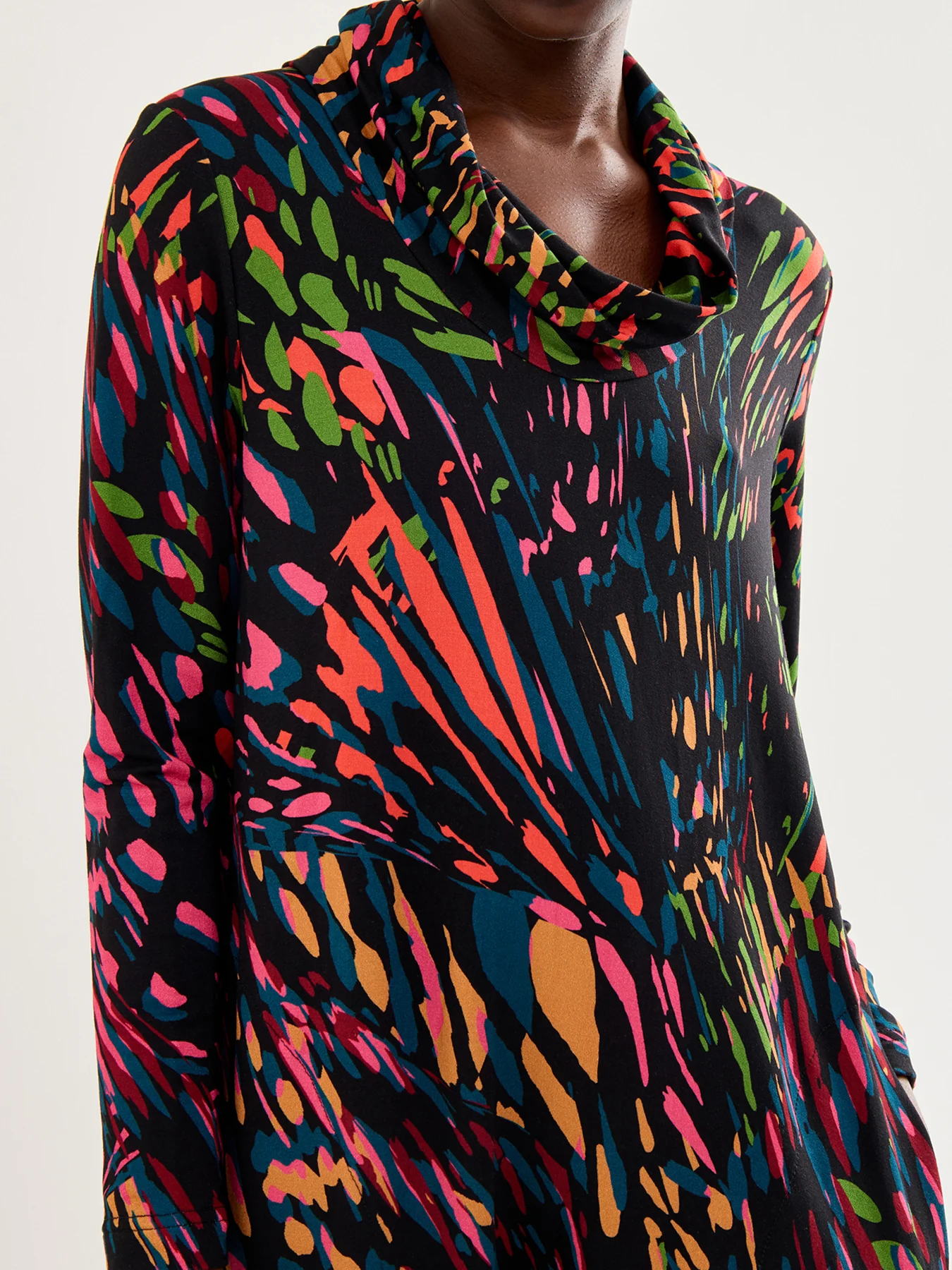 Bright Scattered Wings Dress Multi - Image 3