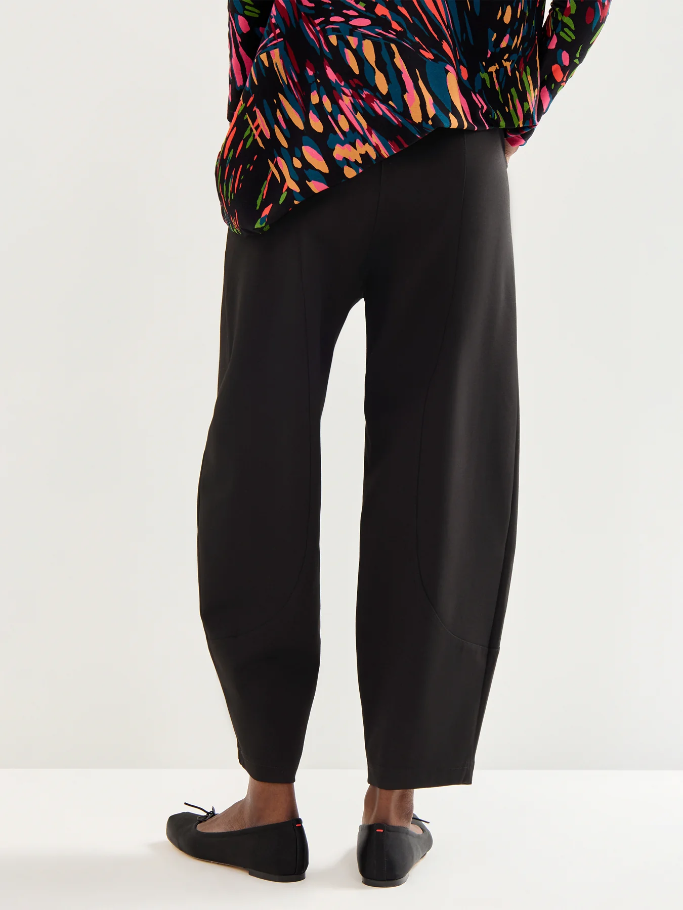 Ponte Bubble Trouser Black - Image 5