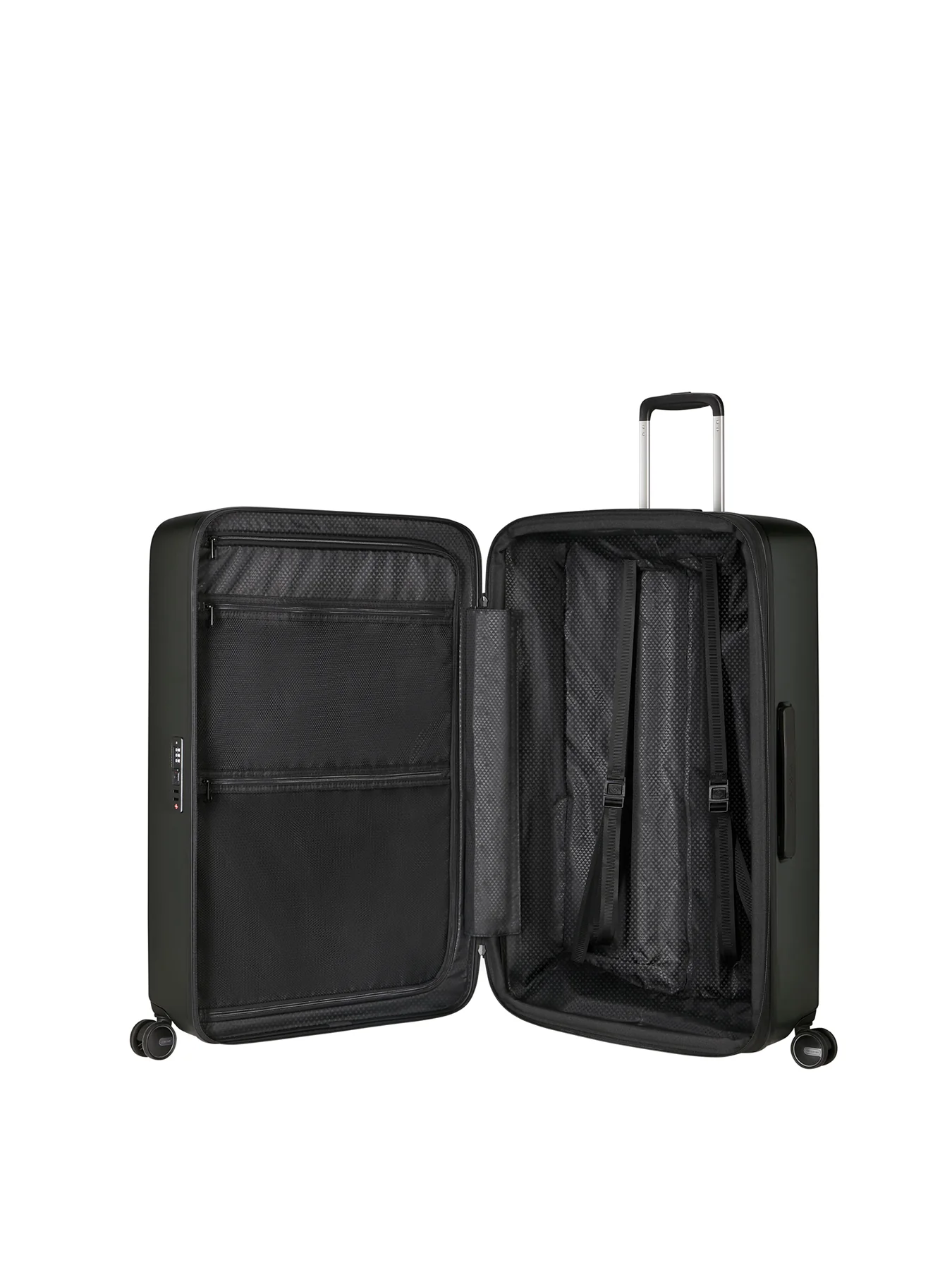 Fyrm Large Expandable Spinner Suitcase 77cm Green - Image 3