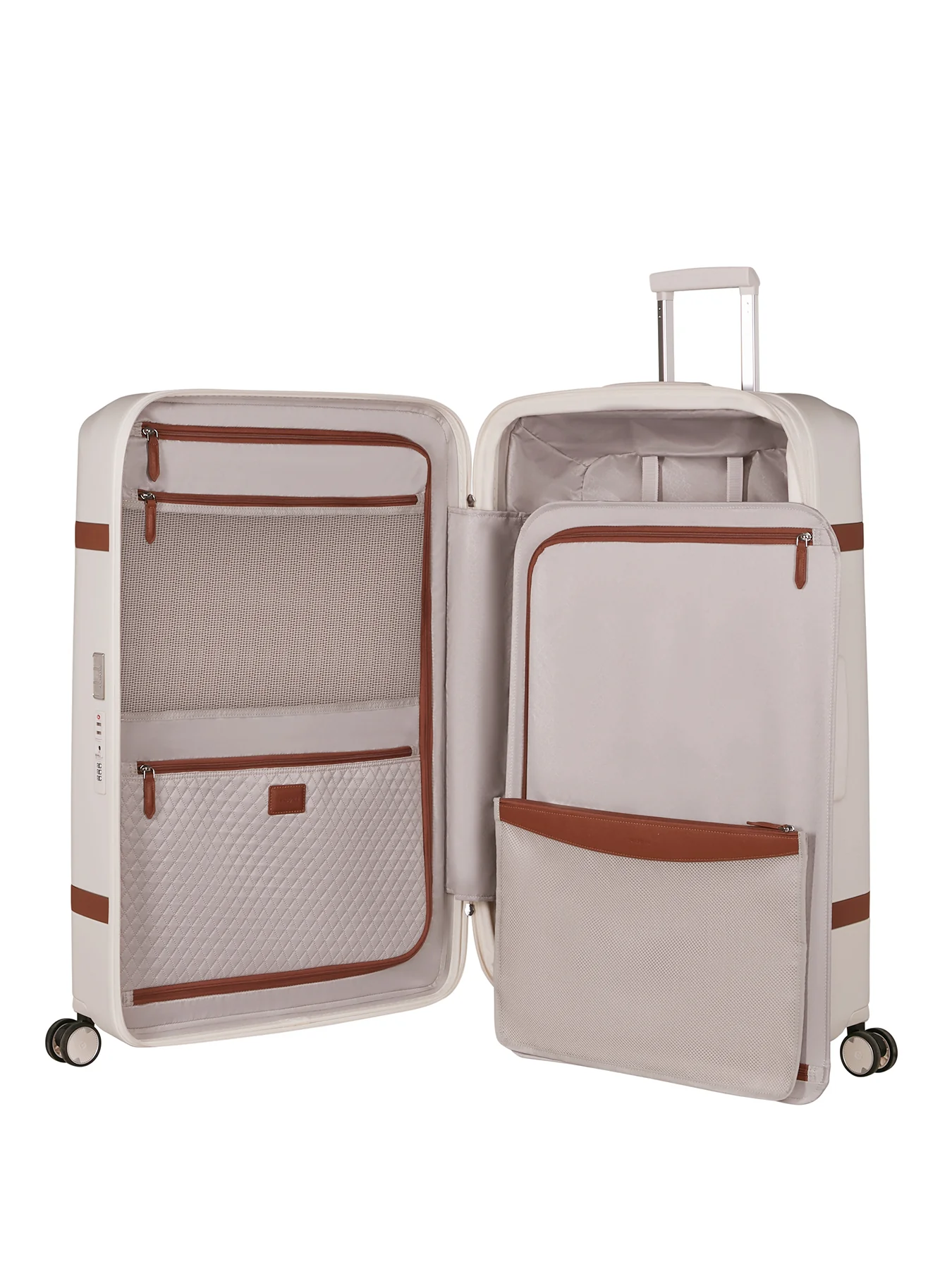 Image Extra Large Suitcase White - Image 3