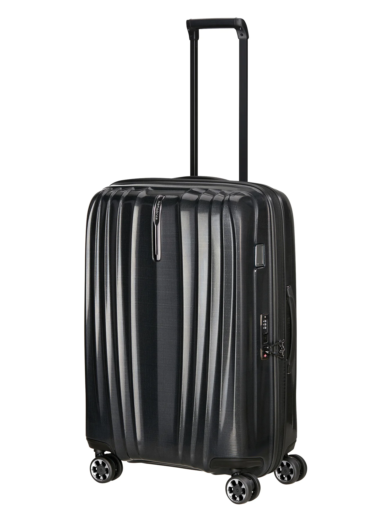 Nexis Large Suitcase Black - Image 3