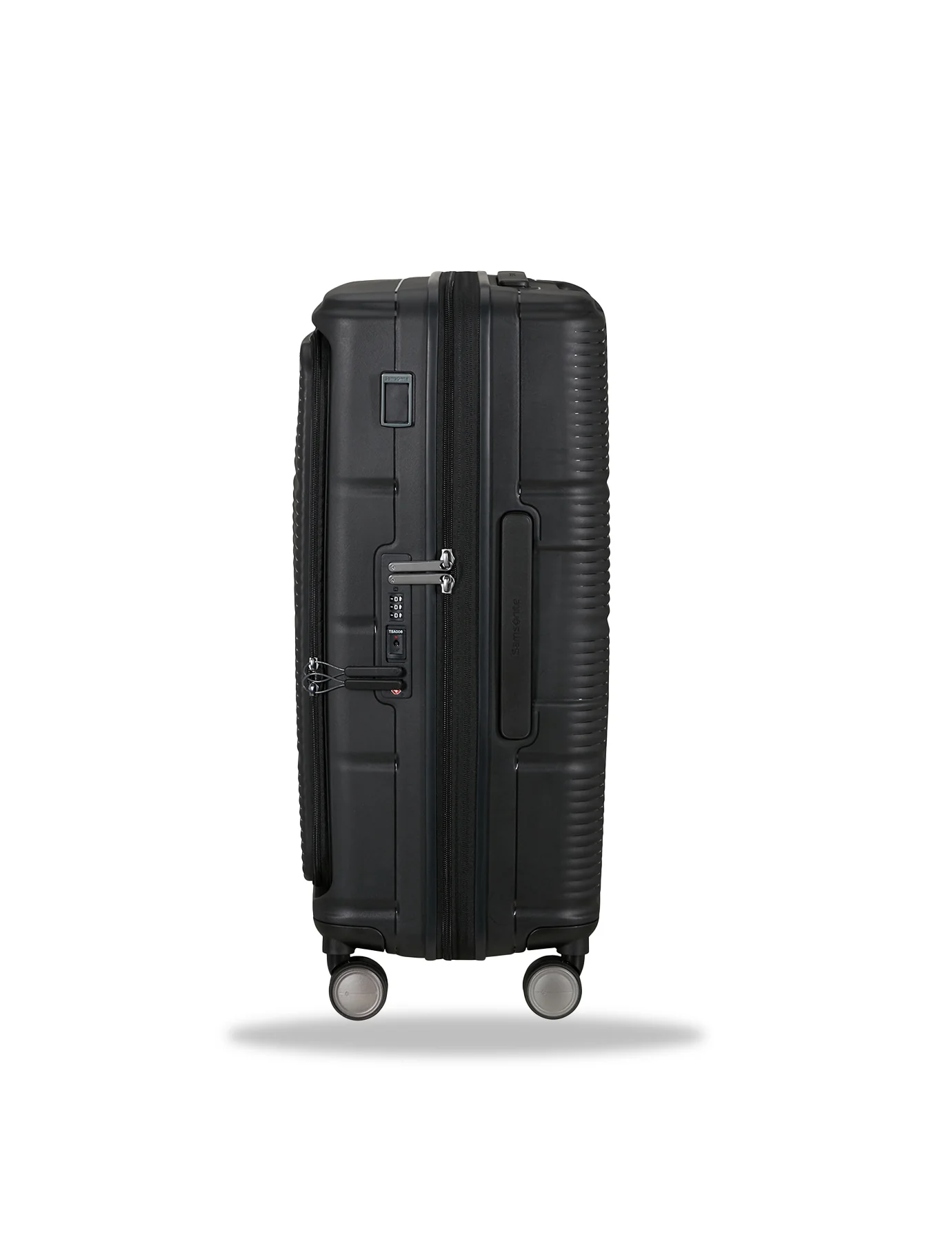 Paralux Expandable Medium Suitcase Black 67cm - Image 3