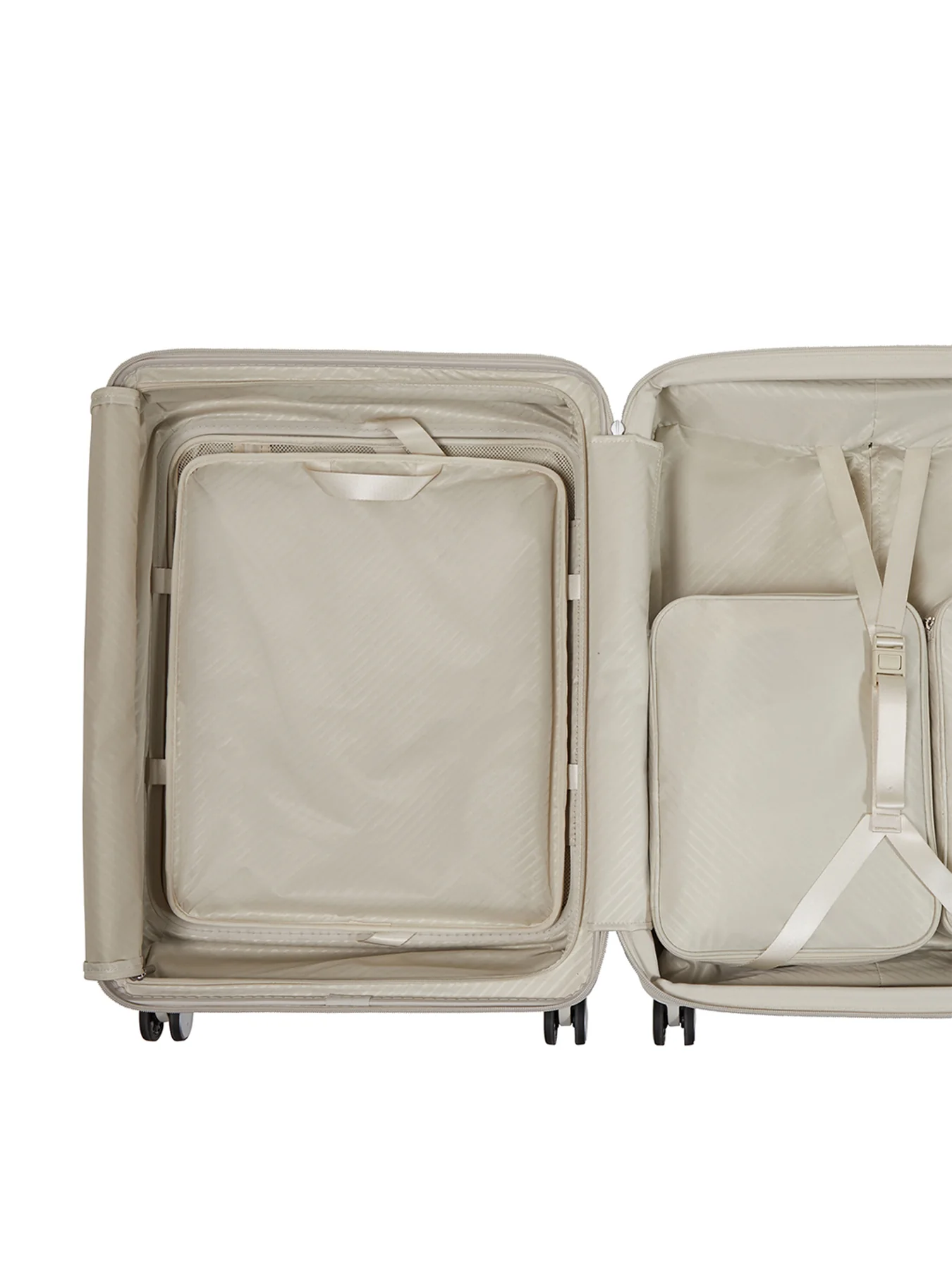 Paralux Expandable Medium Spinner Suitcase 67cm Stone Grey - Image 2