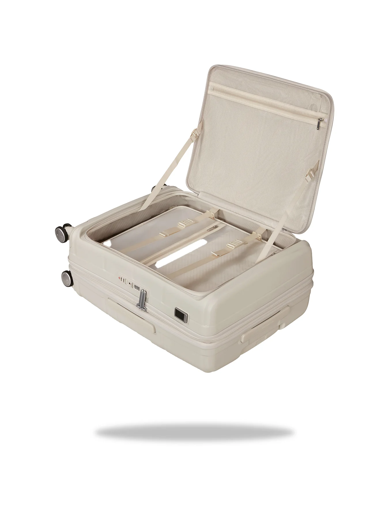 Paralux Expandable Medium Spinner Suitcase 67cm Stone Grey - Image 3