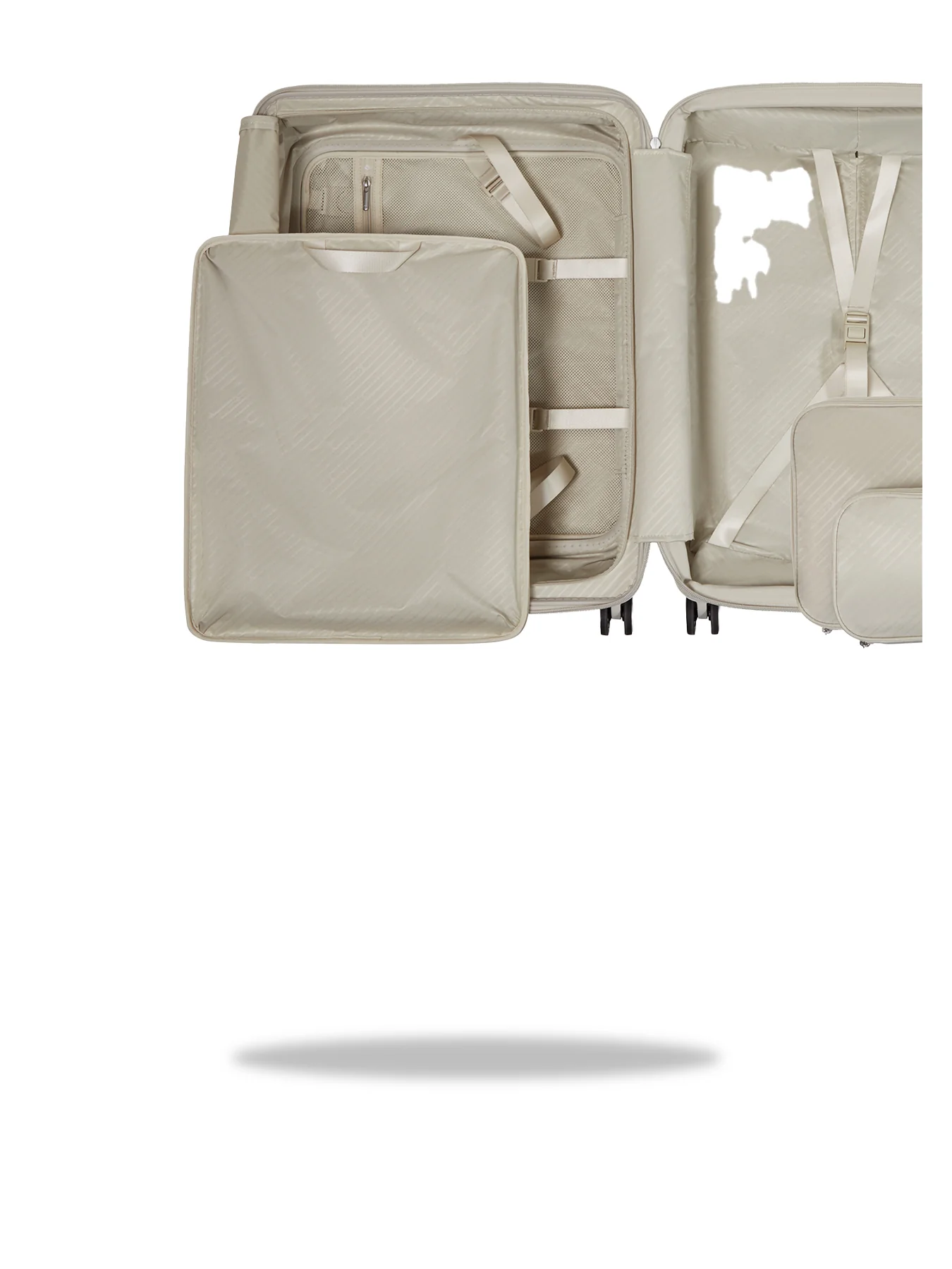 Paralux Expandable Medium Spinner Suitcase 67cm Stone Grey - Image 4