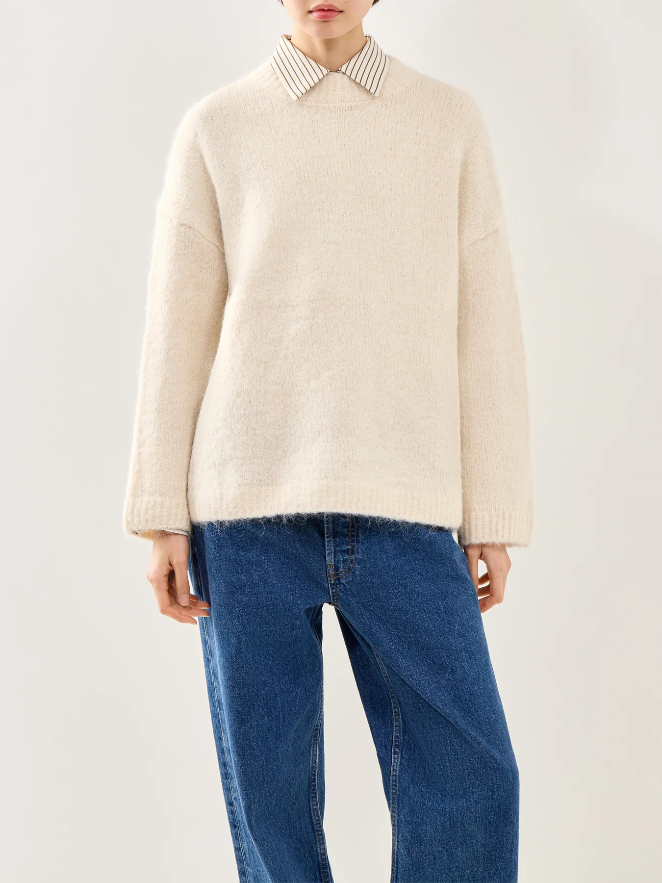 Gabriella Crew Neck Knit Birch - Image 3
