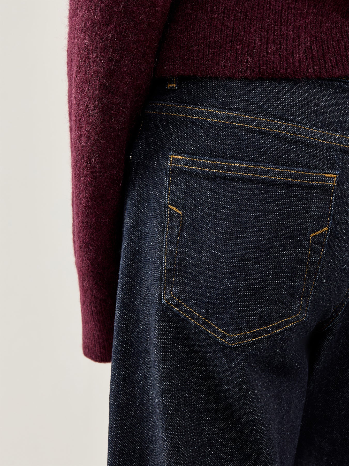 SLF Wide Bea Kori High Waist Jeans Blue - Image 4