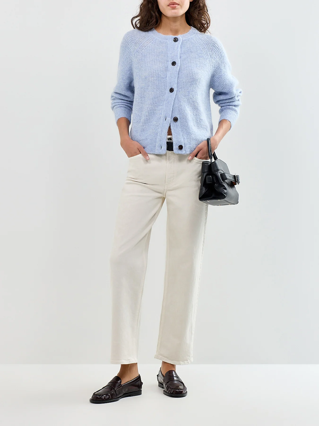 SLFLULU LS KNIT SHORT CARDIGAN NOOS - Image 2
