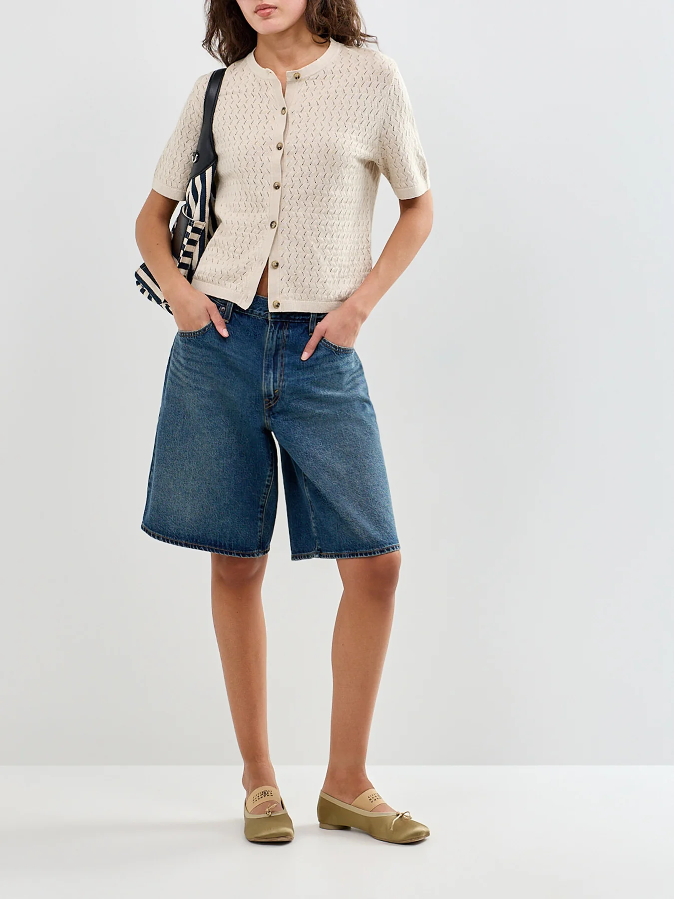 SLFMATTIS 2/4 LINEN BLEND CARDIGAN NOOS - Image 2