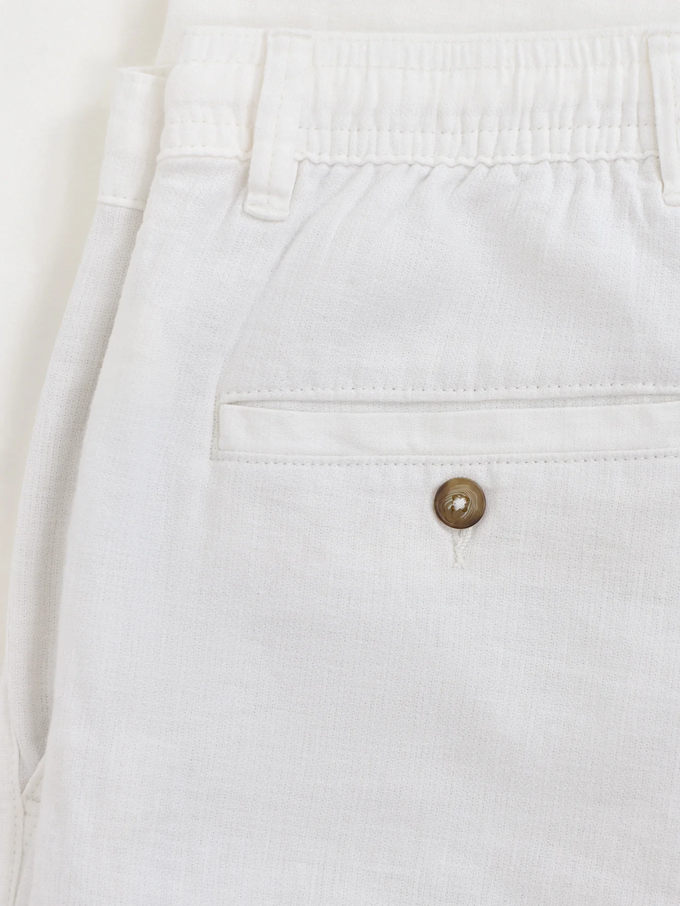 Slim Tape Brody Linen Blend Trousers Blue - Image 3