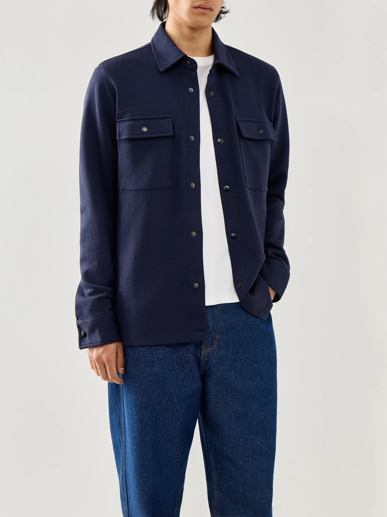 Jackie Sweat Jacket Navy Blazer - Image 4