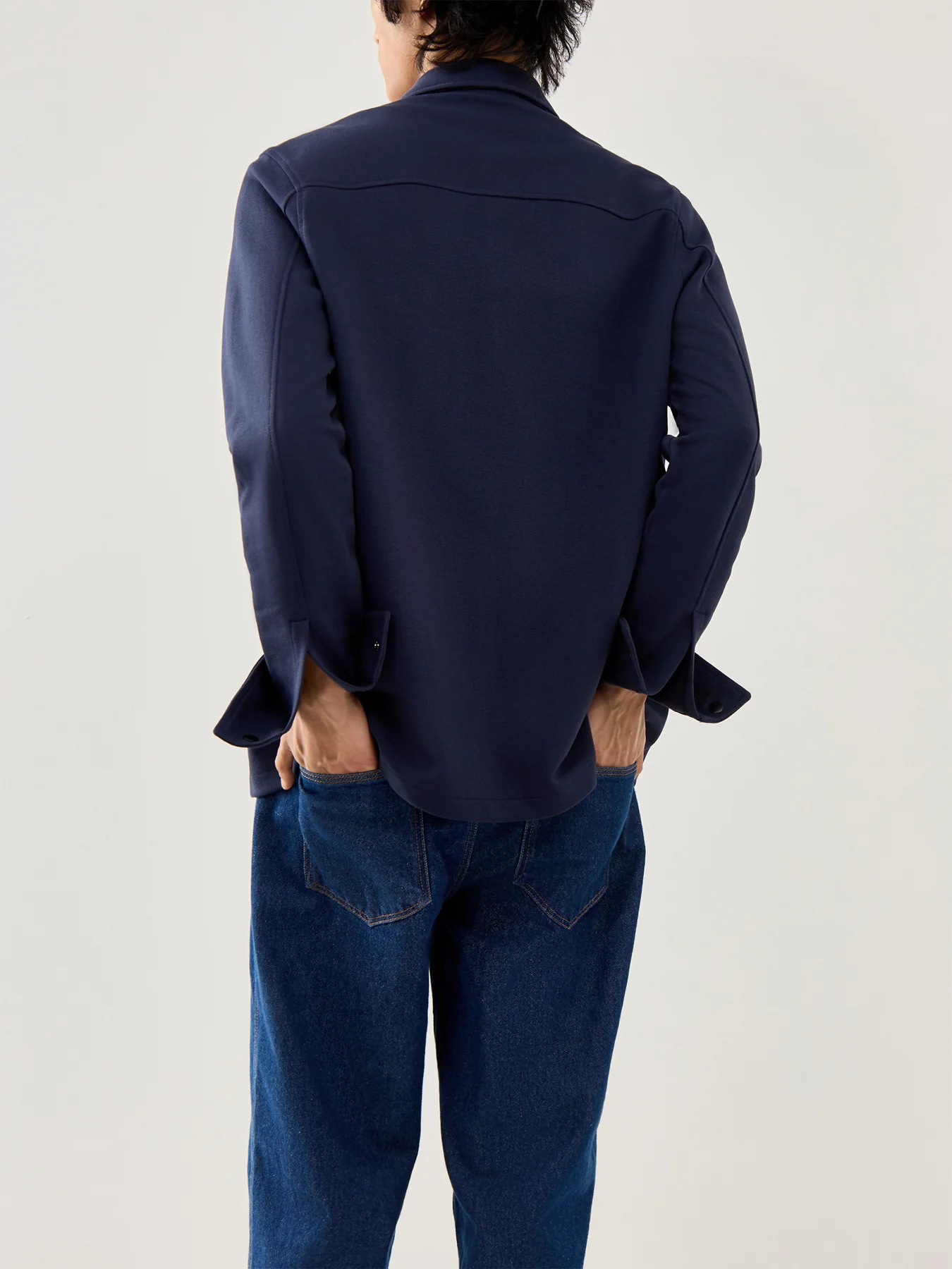 Jackie Sweat Jacket Navy Blazer - Image 5