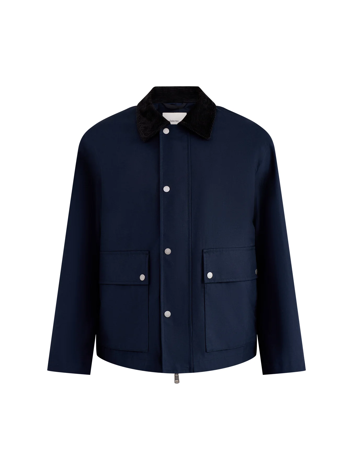 Kyle Organic Cotton Field Jacket Blue