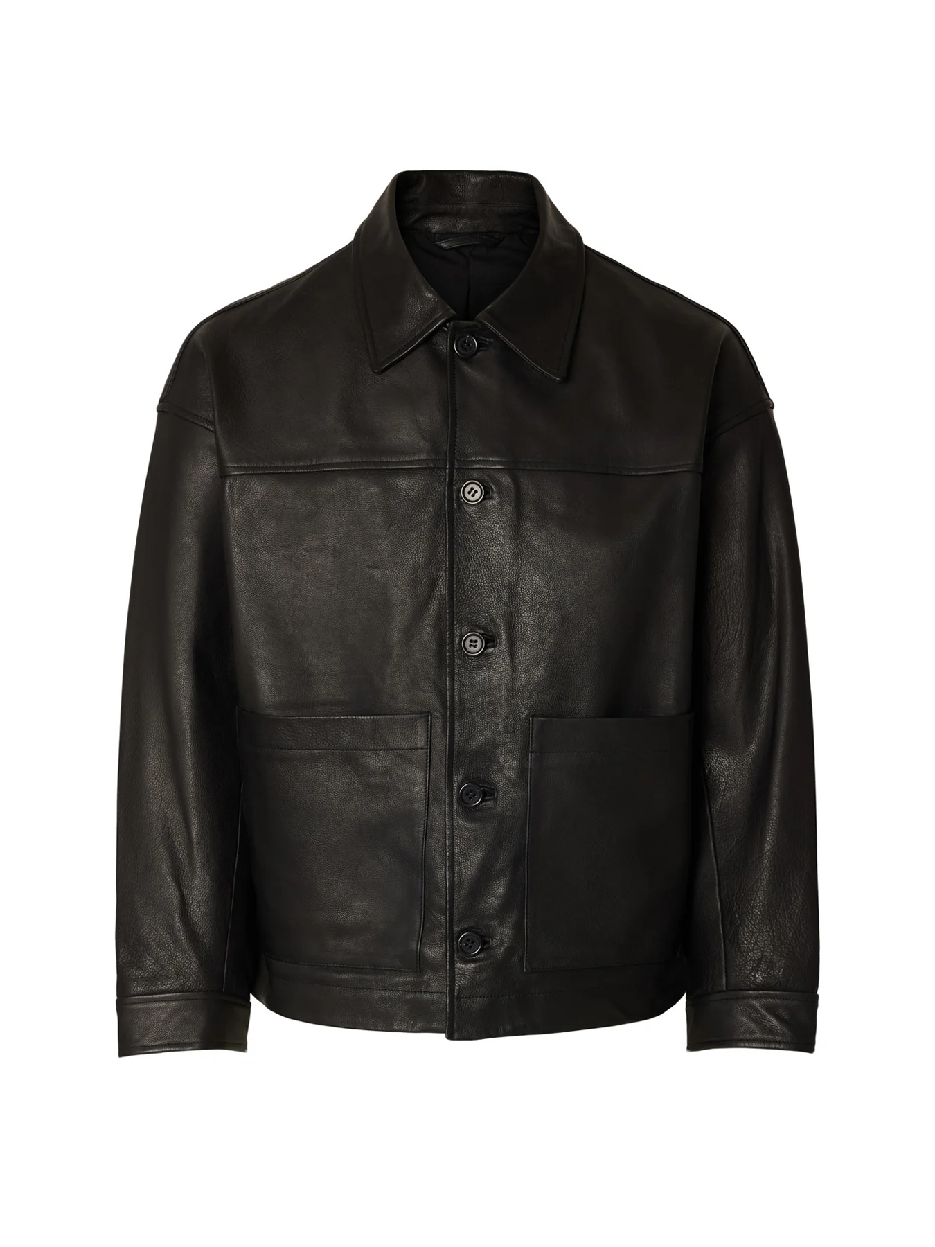 Marc Leather Jacket Black
