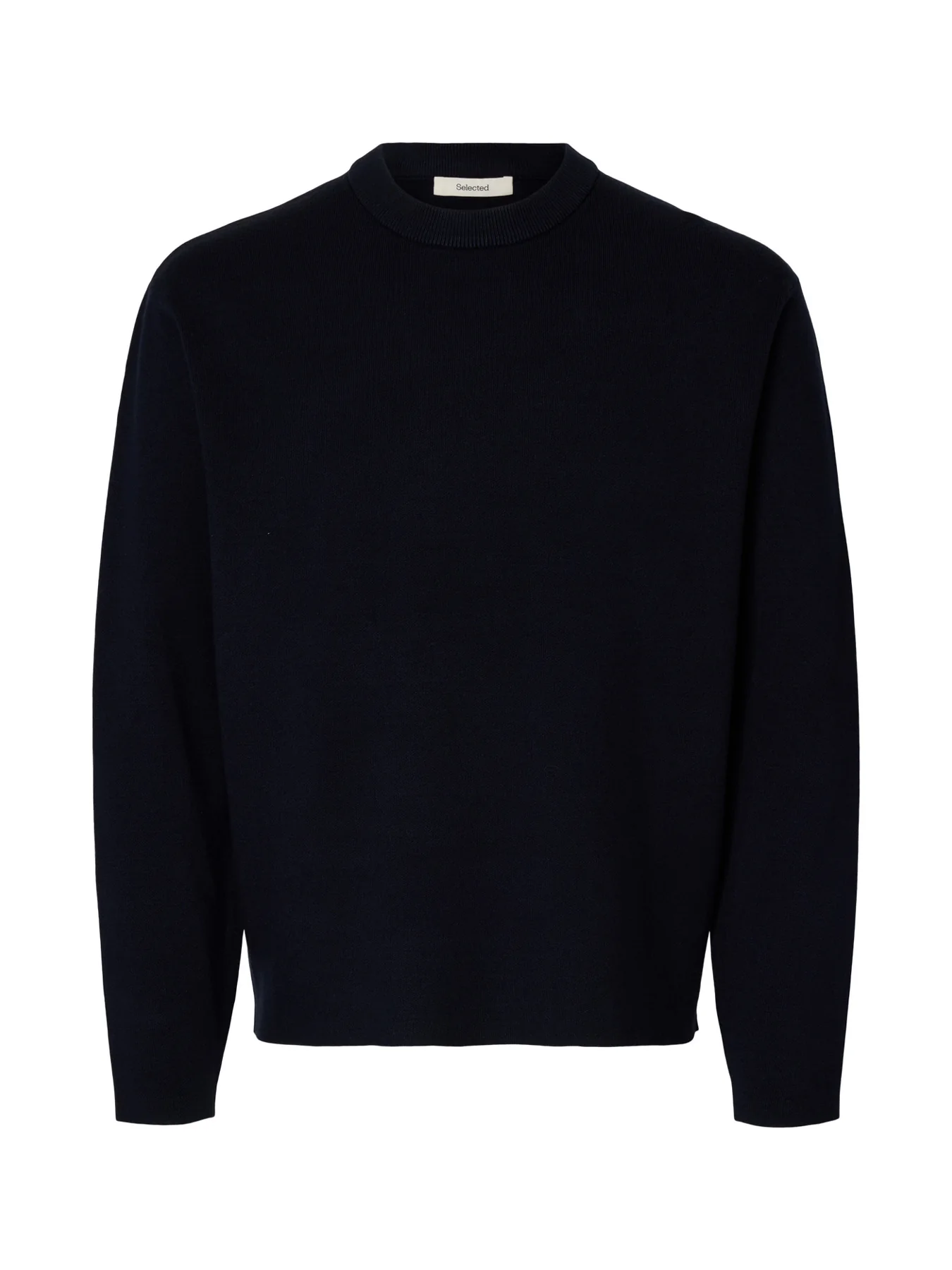 Teller Relaxed Crew Neck Sweatshirt Navy