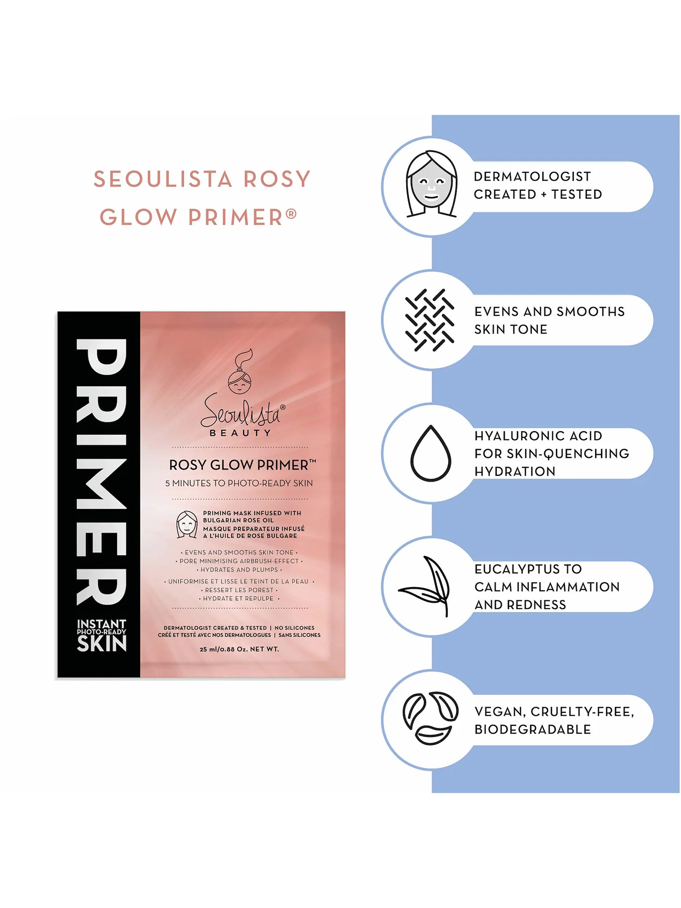 Rosy Glow Primer Sachet - Image 2