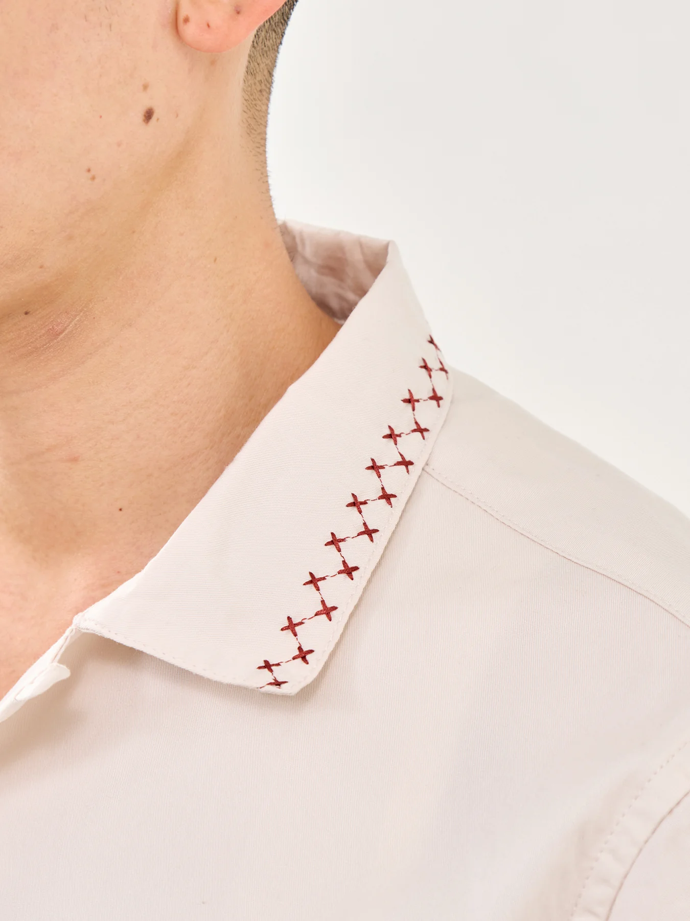 Short Sleeve Shirt White - Image 3