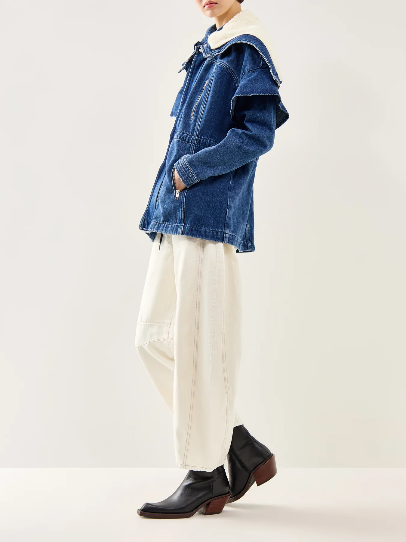 Finn Jacket Indigo Blue - Image 2