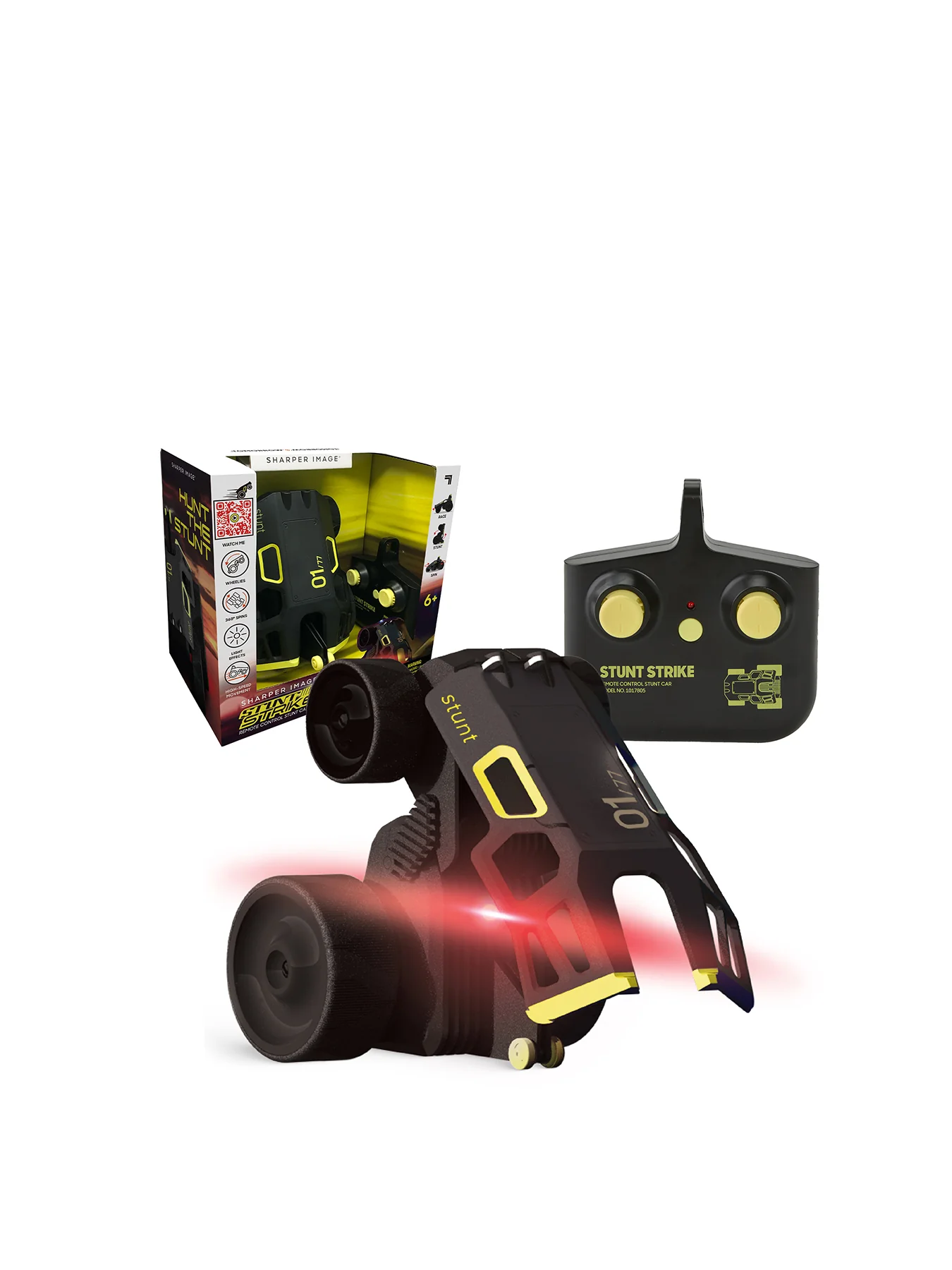 RC Stunt Strike Car Black