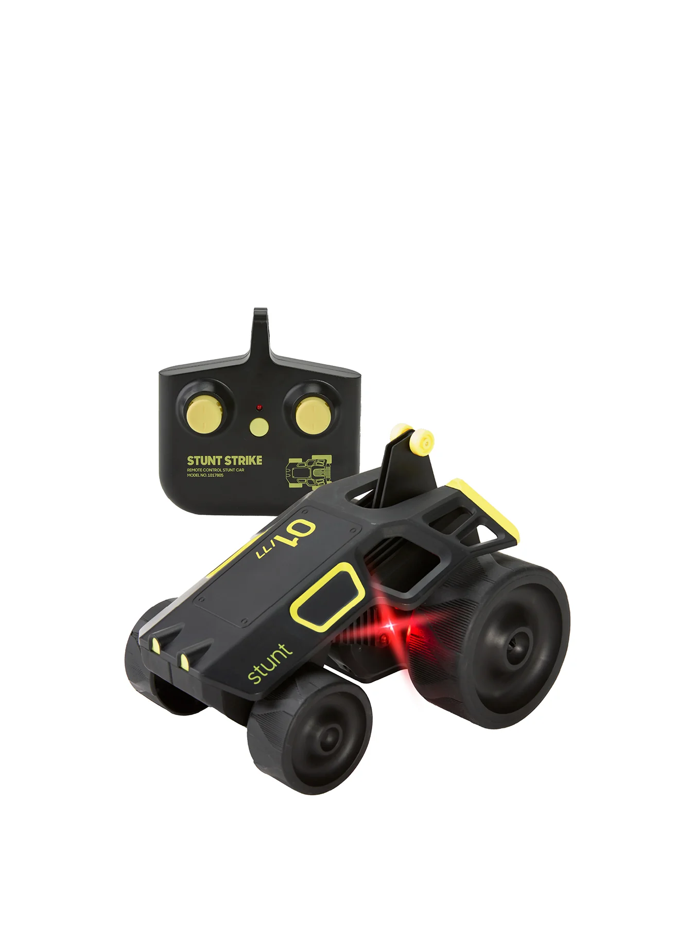 RC Stunt Strike Car Black - Image 3