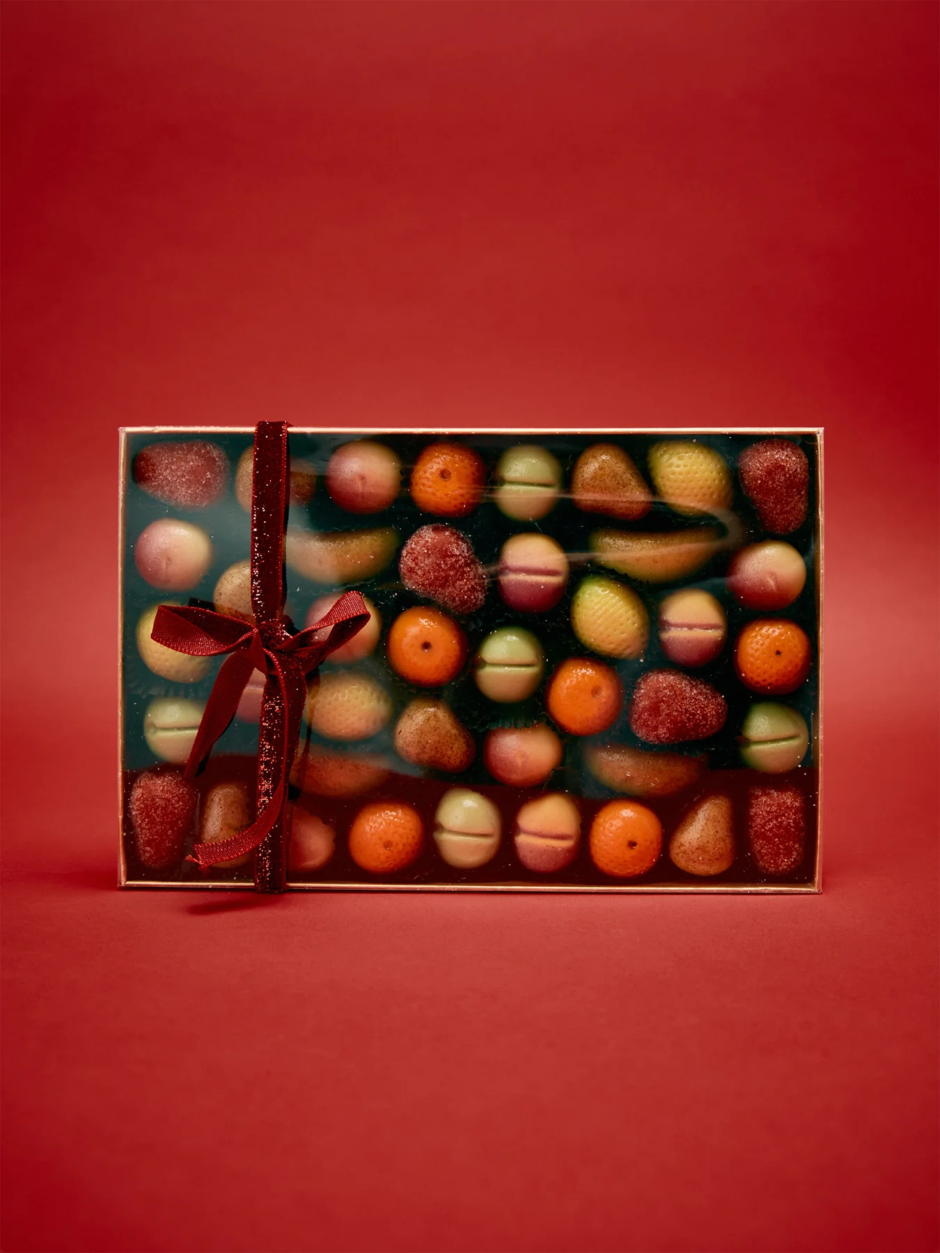 Large Marzipan Fruits Gift Box 454g - Image 2