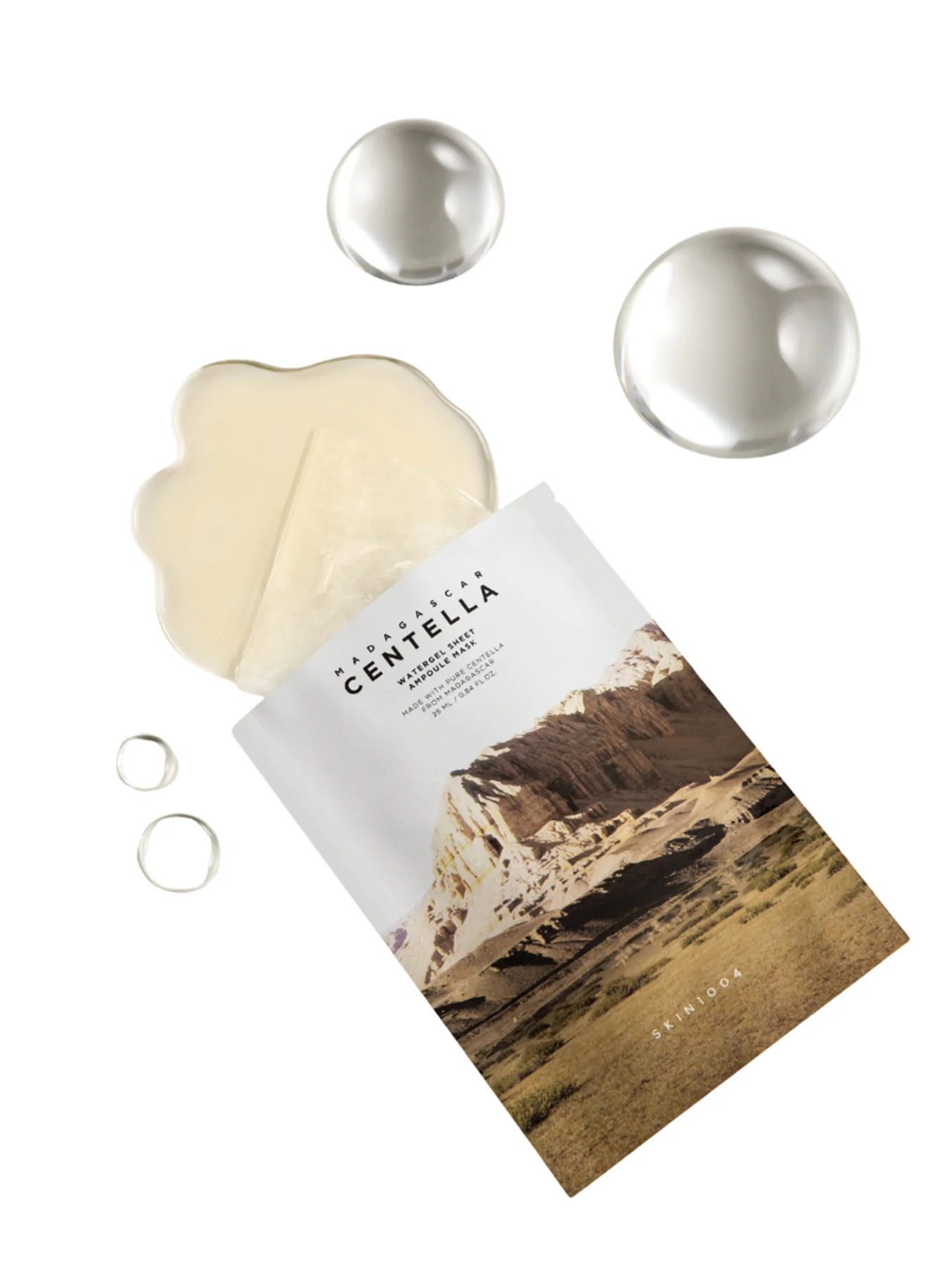 Madagascar Centella Watergel Sheet Ampoule Mask 5 Pack - Image 3