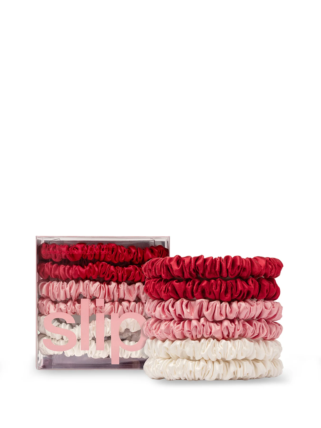 Pure Silk Skinny Scrunchies Sweetie