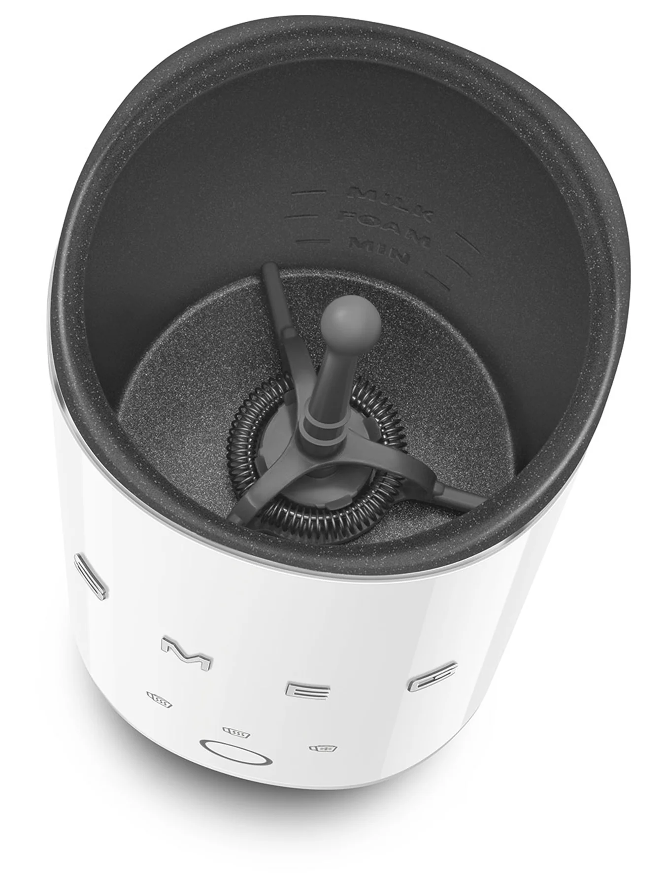 Mini Milk Frother in White - Image 3