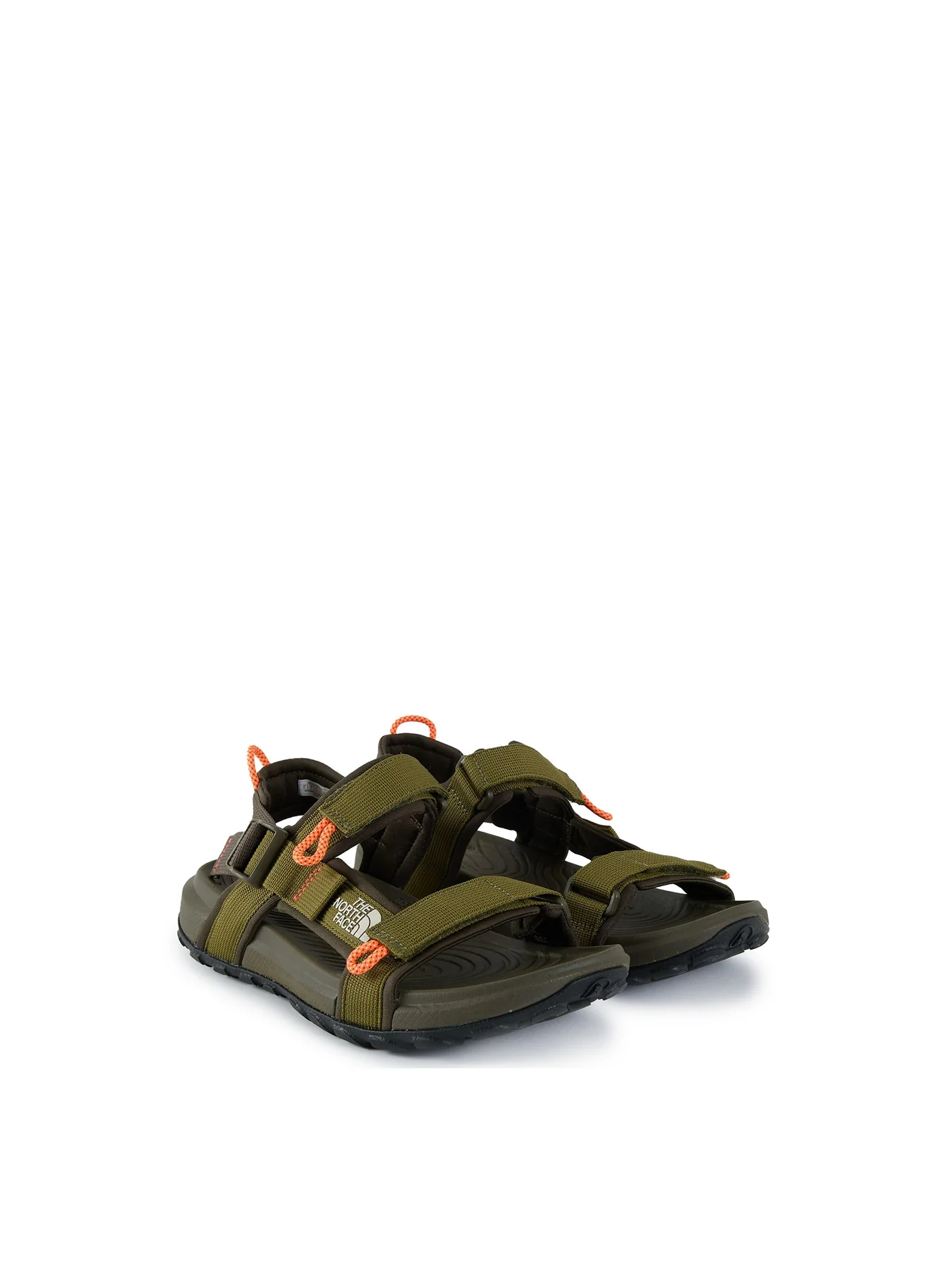 Mens THE NORTH FACE Explore Camp Nylon Sandals Olive - Image 2