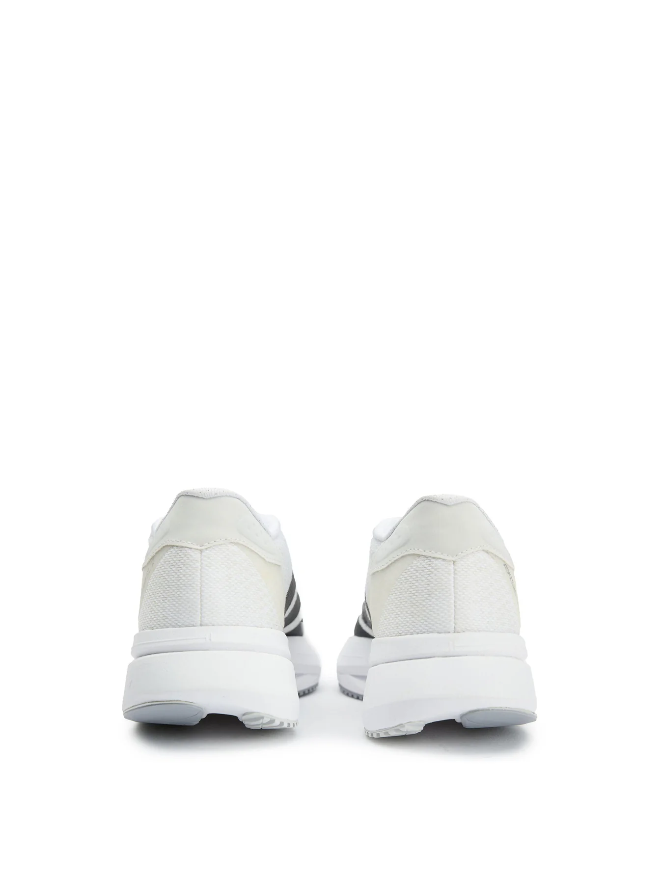 Womens ADIDAS Adizero Sl 2 Nylon Trainers White - Image 3