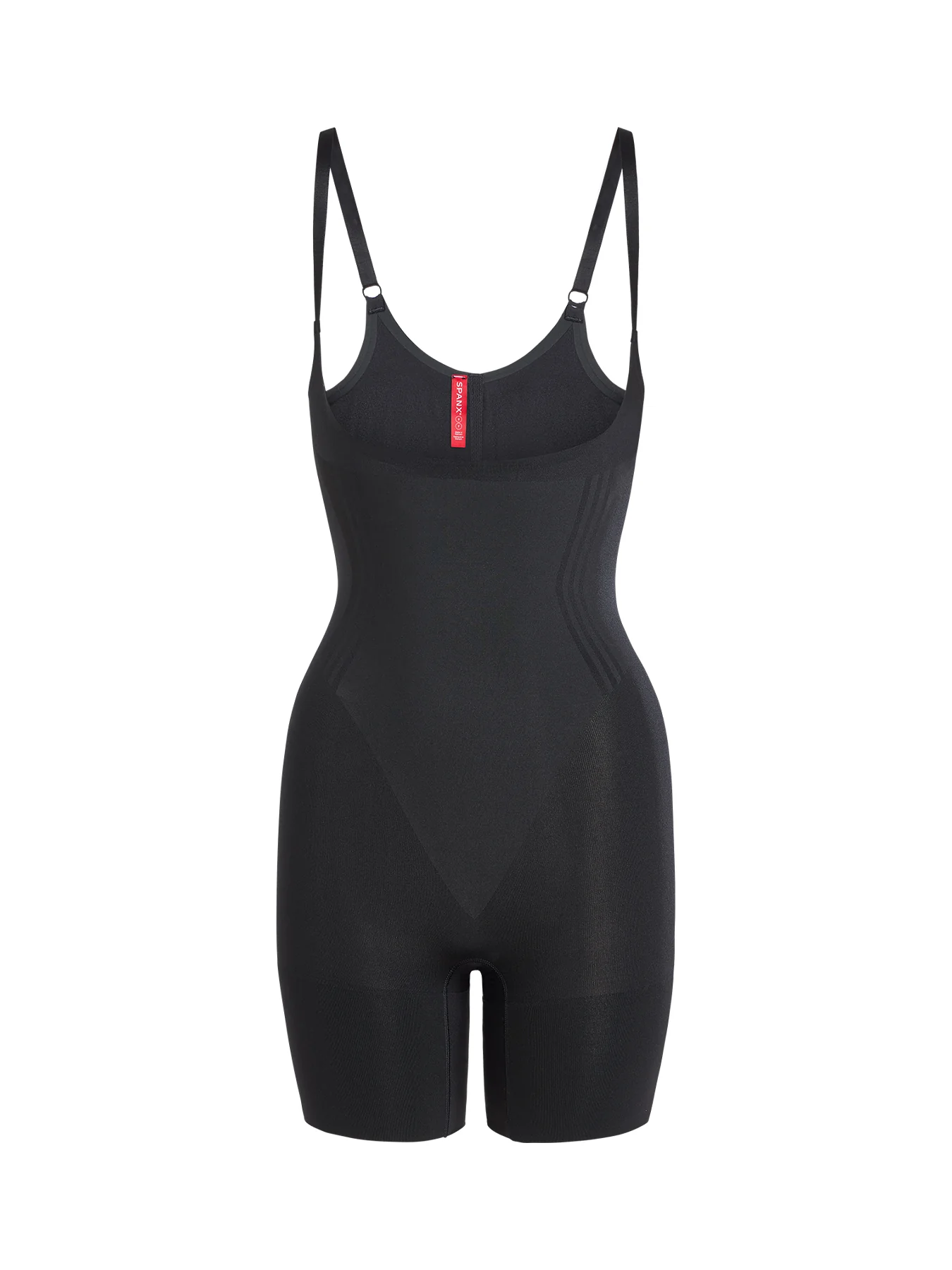 GoFigure Sculpting Open Bust Bodysuit Black