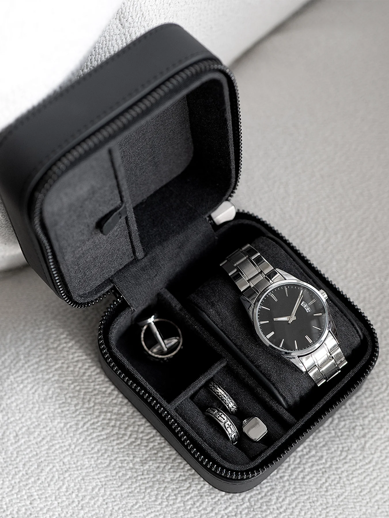 Fluted Watch and Jewellery Box - Image 2