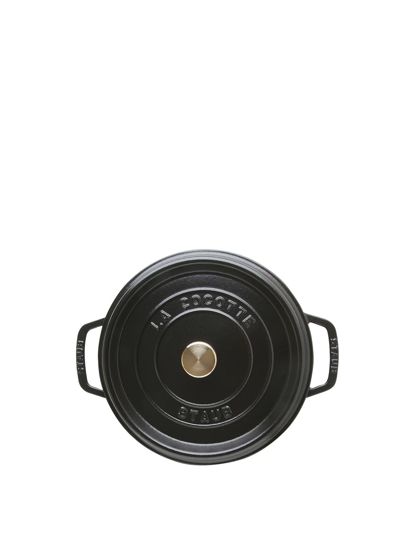 Round Cast Iron Cocotte 24cm - Image 2
