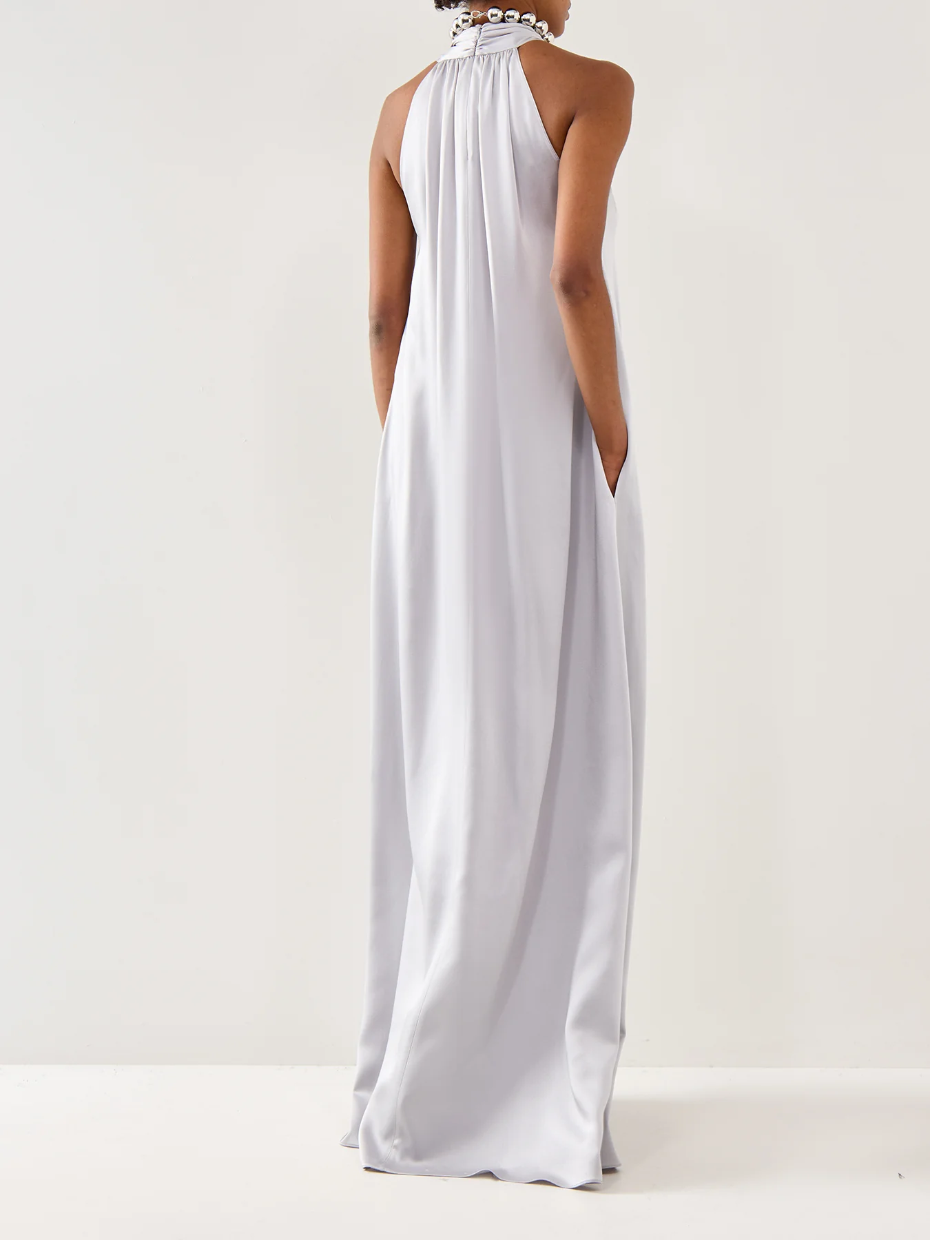 Sphere Emb Gown Pearl Blue Pearl Blue - Image 5