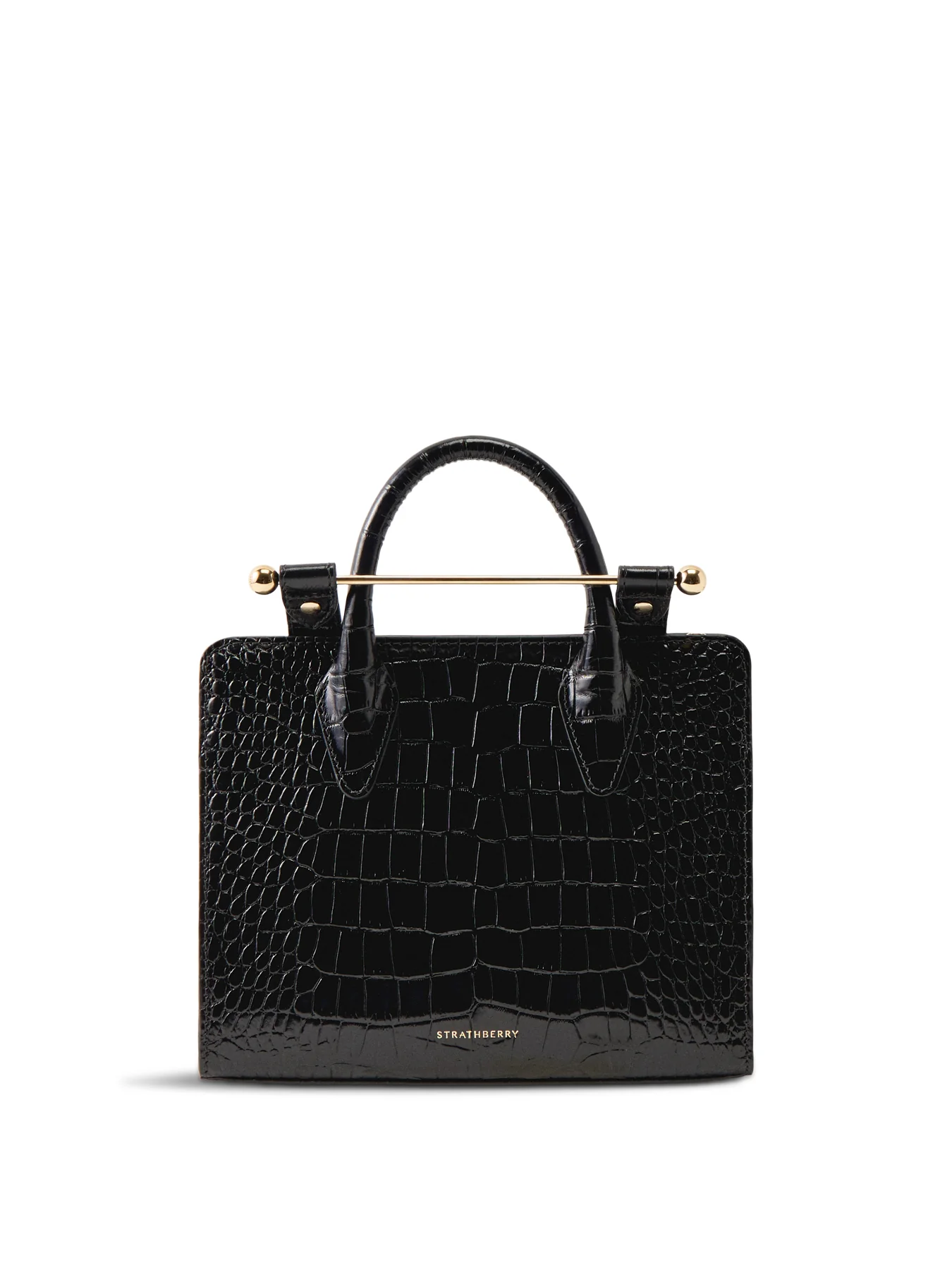 Embossed Croc Mini Tote
