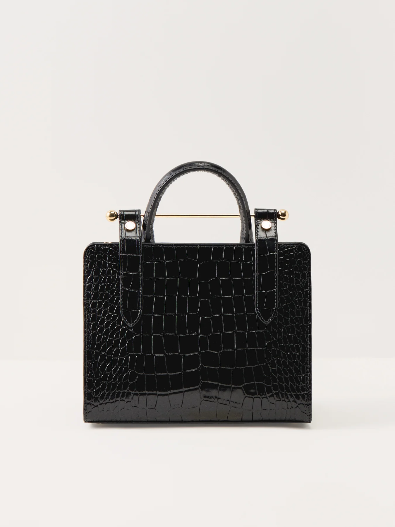 Embossed Croc Mini Tote - Image 3