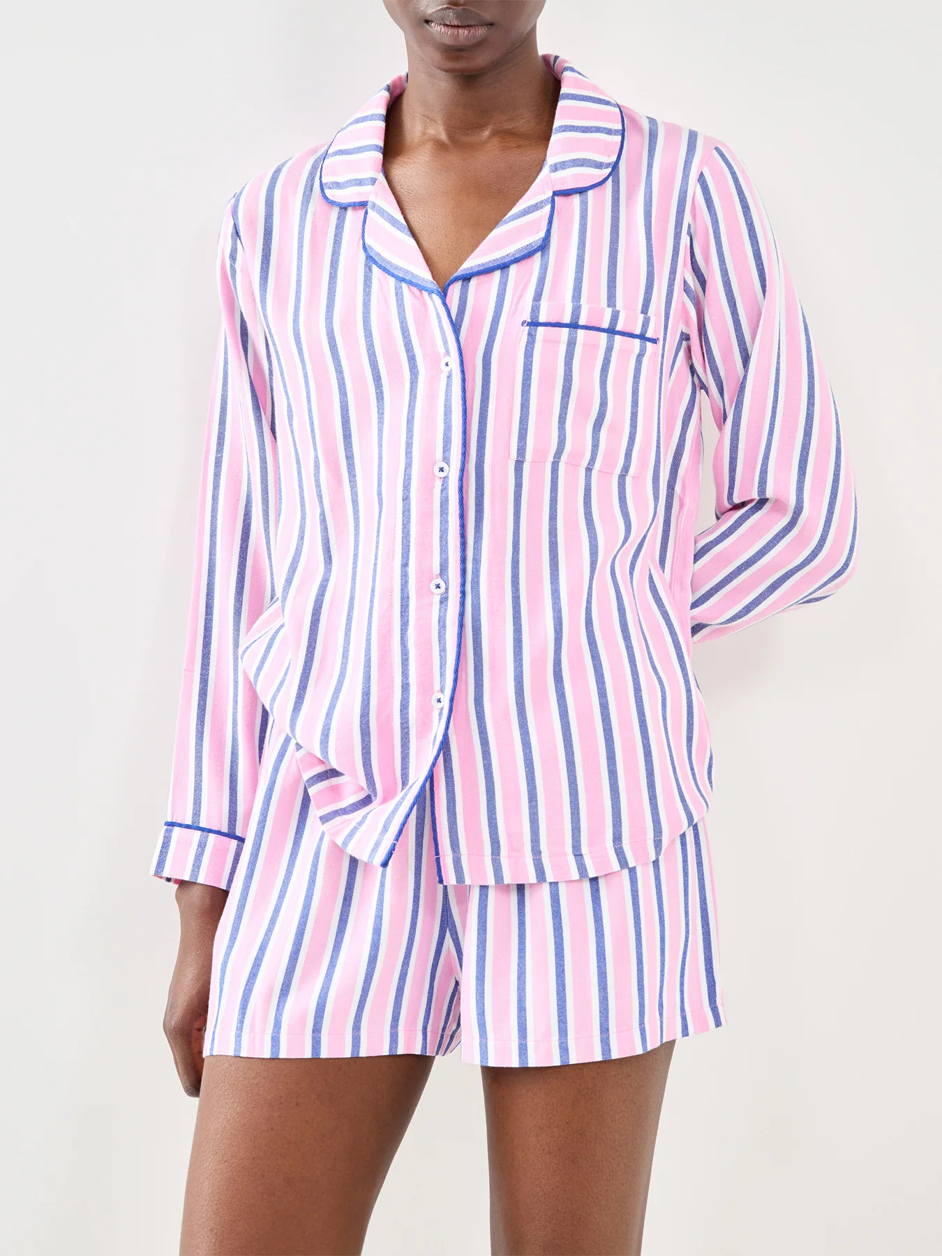 Ecovera Pyjama Shorts Stripe - Image 2