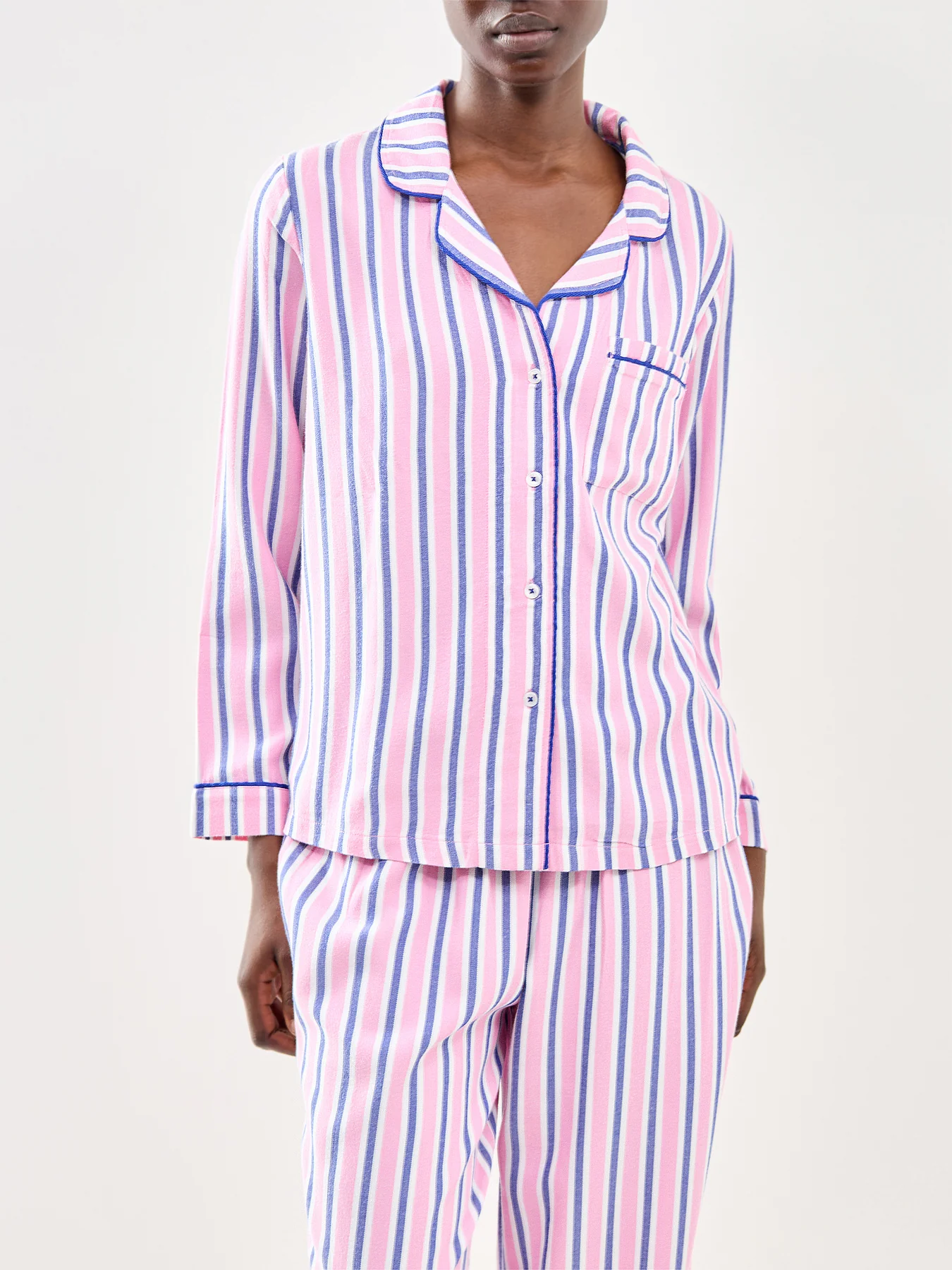 Ecovera Pyjama Top Stripe - Image 2