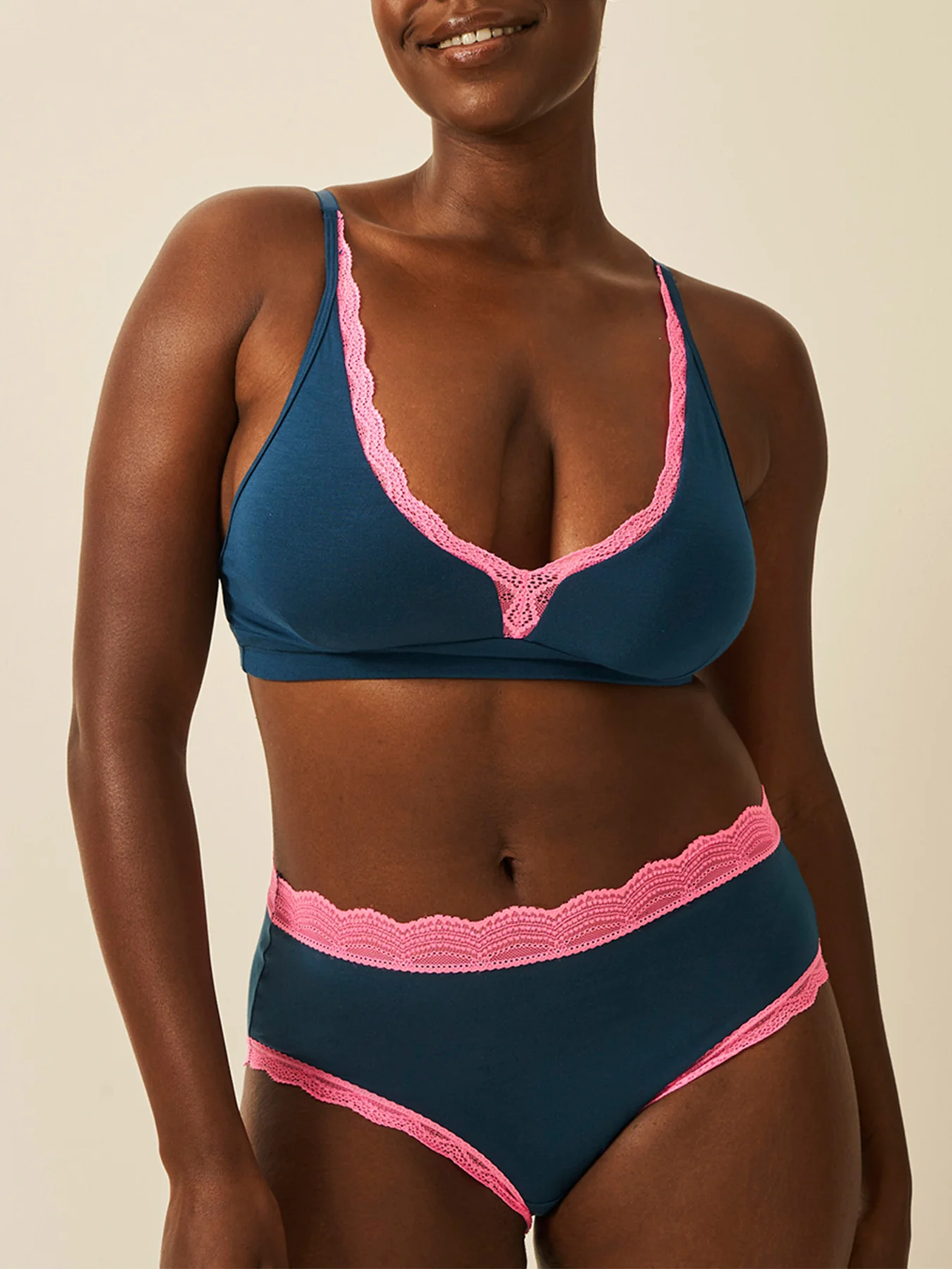 High Rise Knicker Blue - Image 2