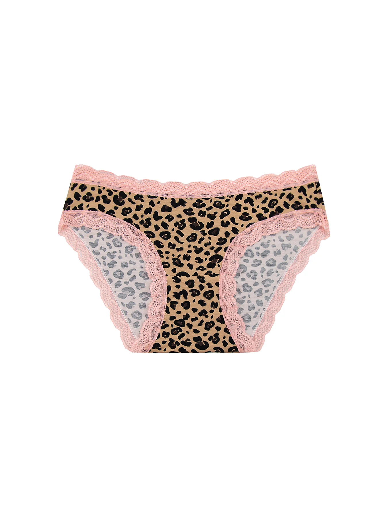 Original Knicker Peach Latte Leopard