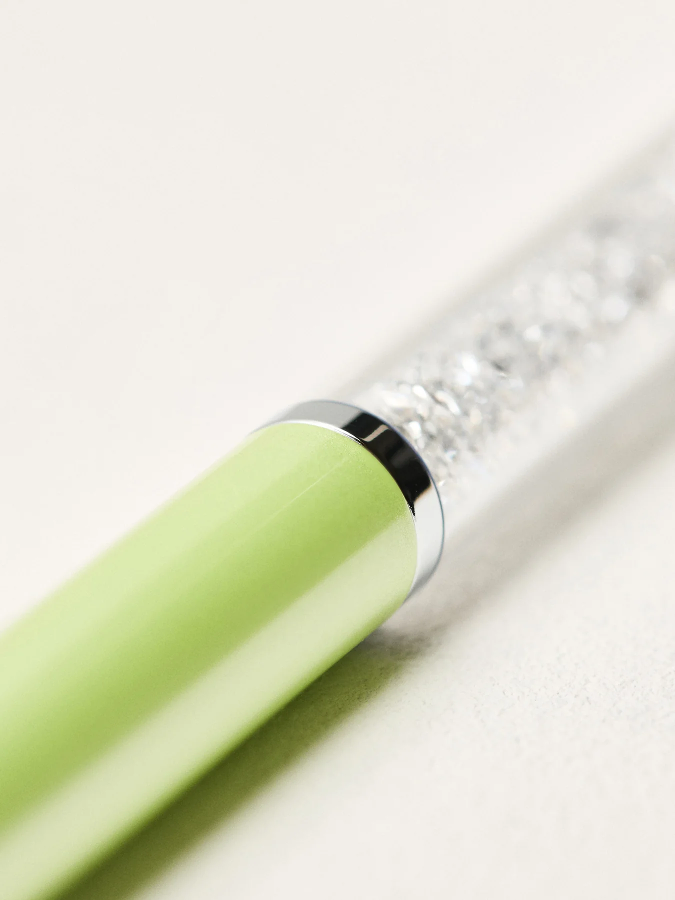 Crystalline Ballpoint Pen Heart Pink - Image 3